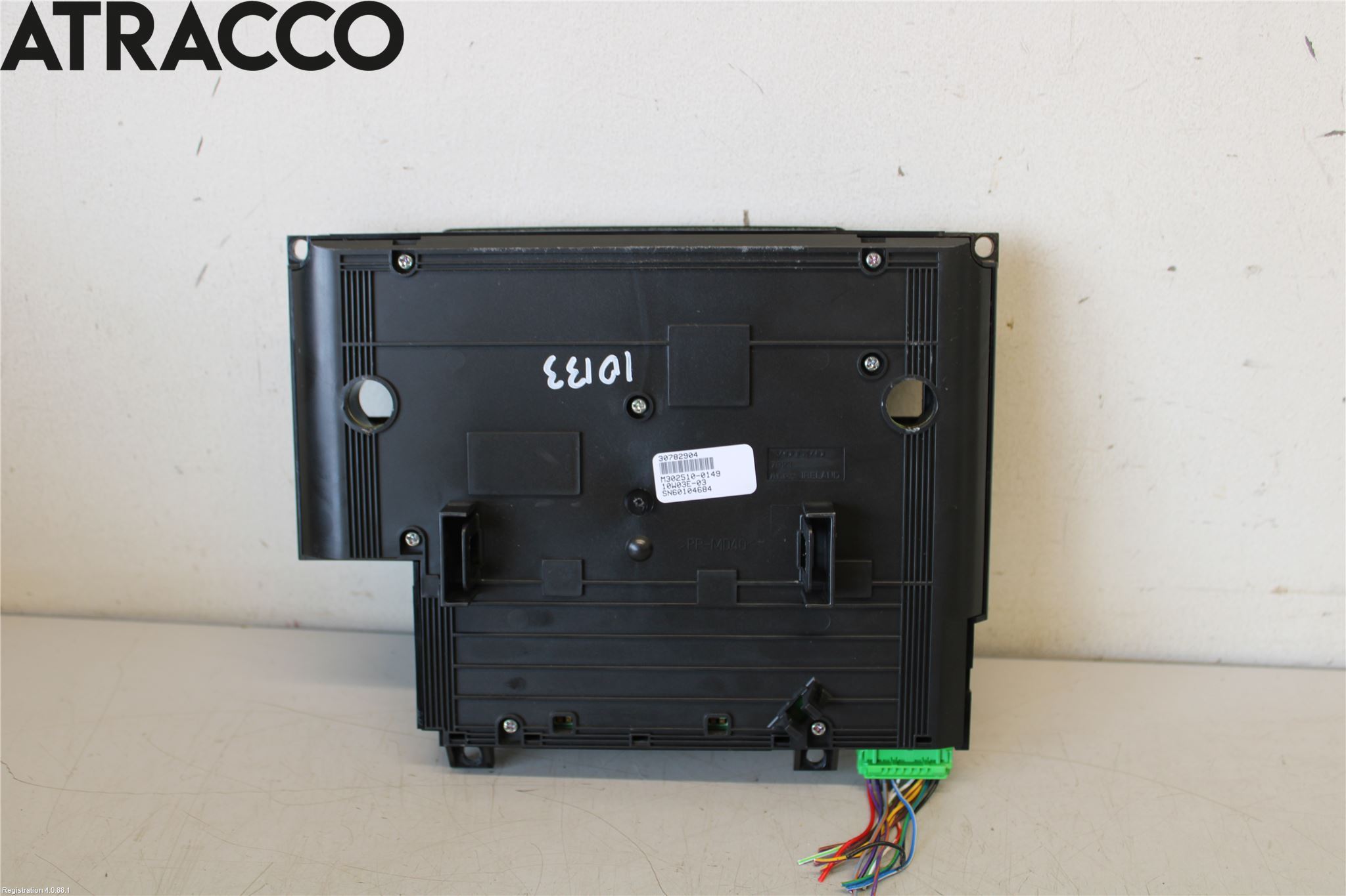 Volvo XC70 08-13 Varme Ac Betjening-Display