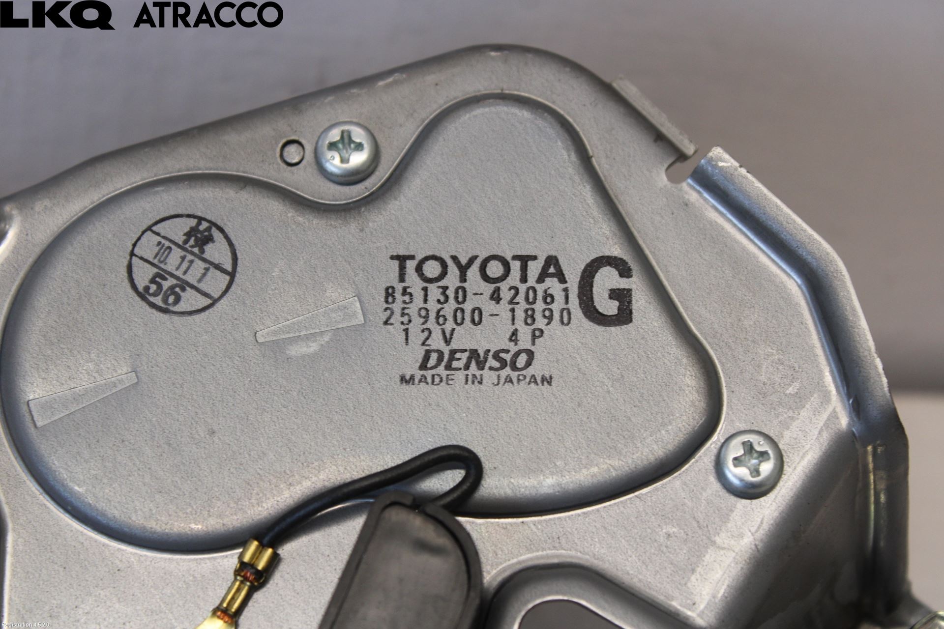 Toyota RAV 4 06-12 Viskermotor Bakluke