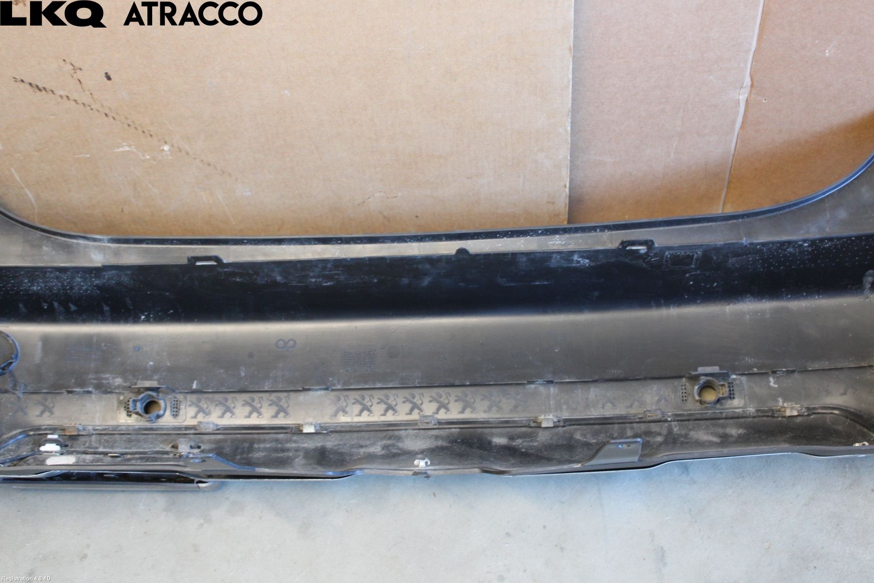 Peugeot 2008 13-20 Støtfanger Bak