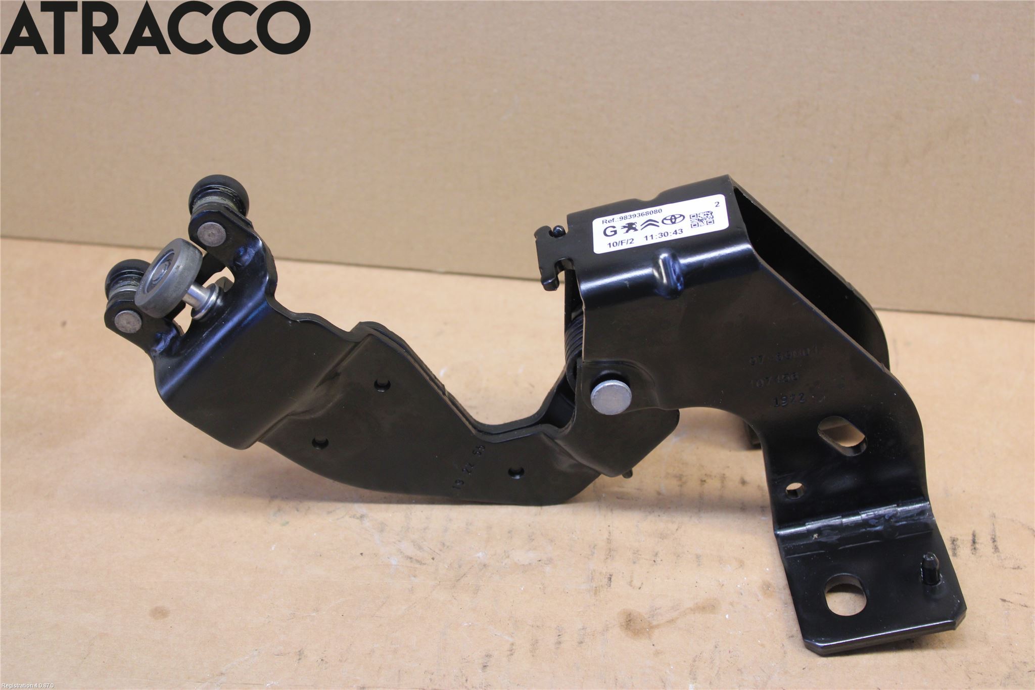 Peugeot EXPERT/E-EXPERT 17- Skyvedør Hengsel Valser