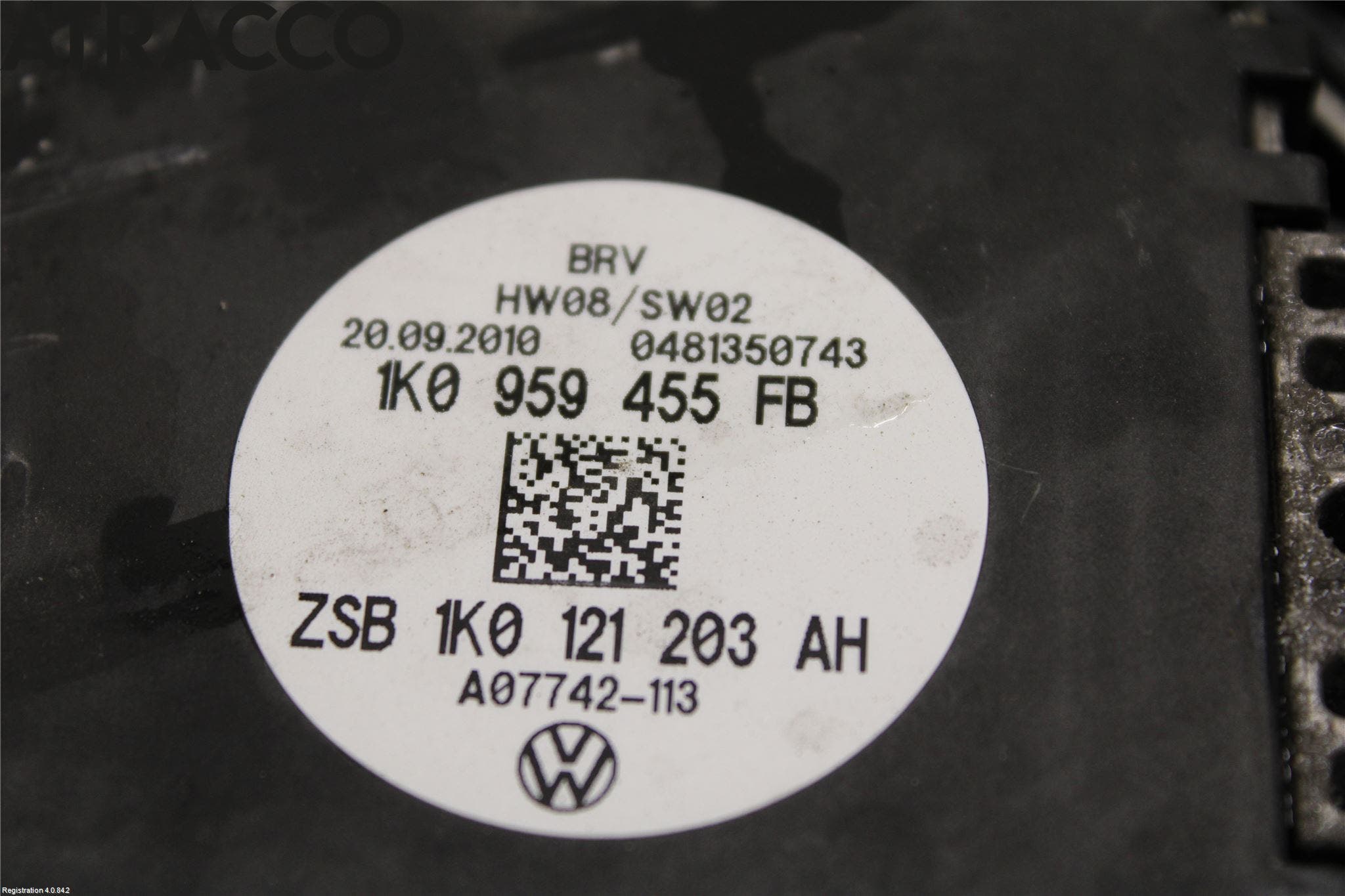 Volkswagen VW GOLF VI 09-13 Kjølevifte Elektrisk