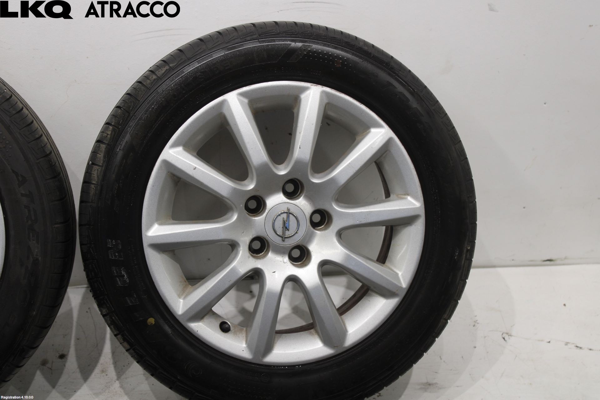 Opel ASTRA H 04-12 Dekk Sommer På Alu Felg 4Stk