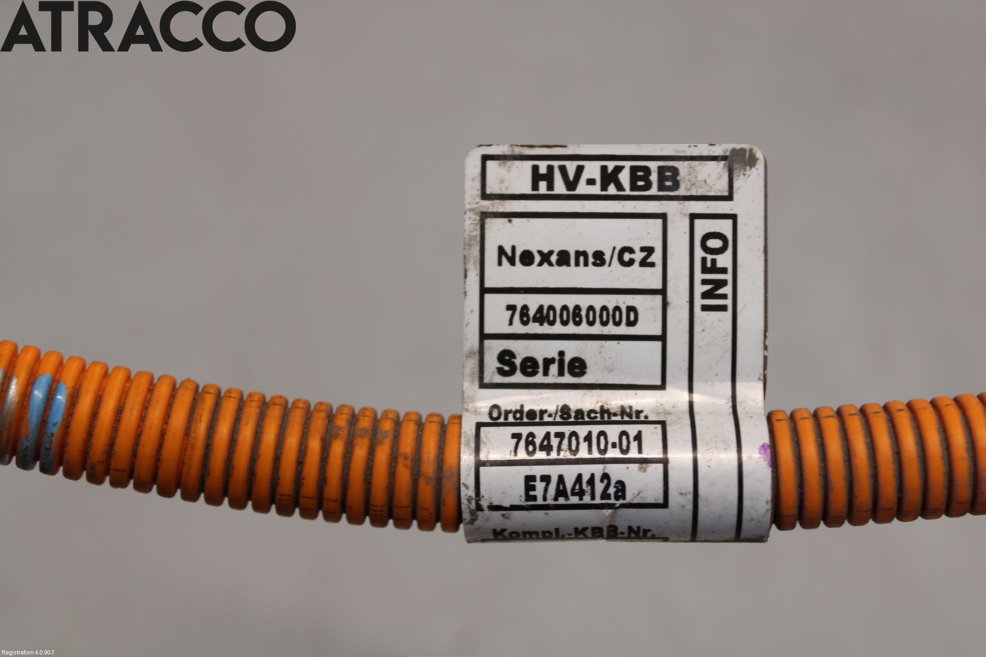 BMW i3 I01 13-22 Kabelhärva Högspänning