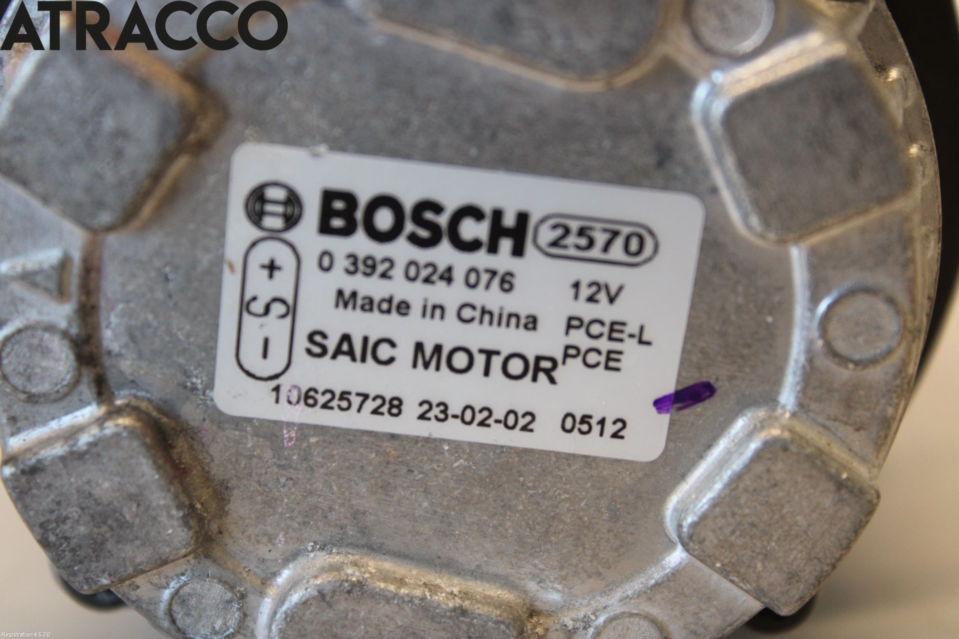 MG ZS EV 20- Vannpumpe