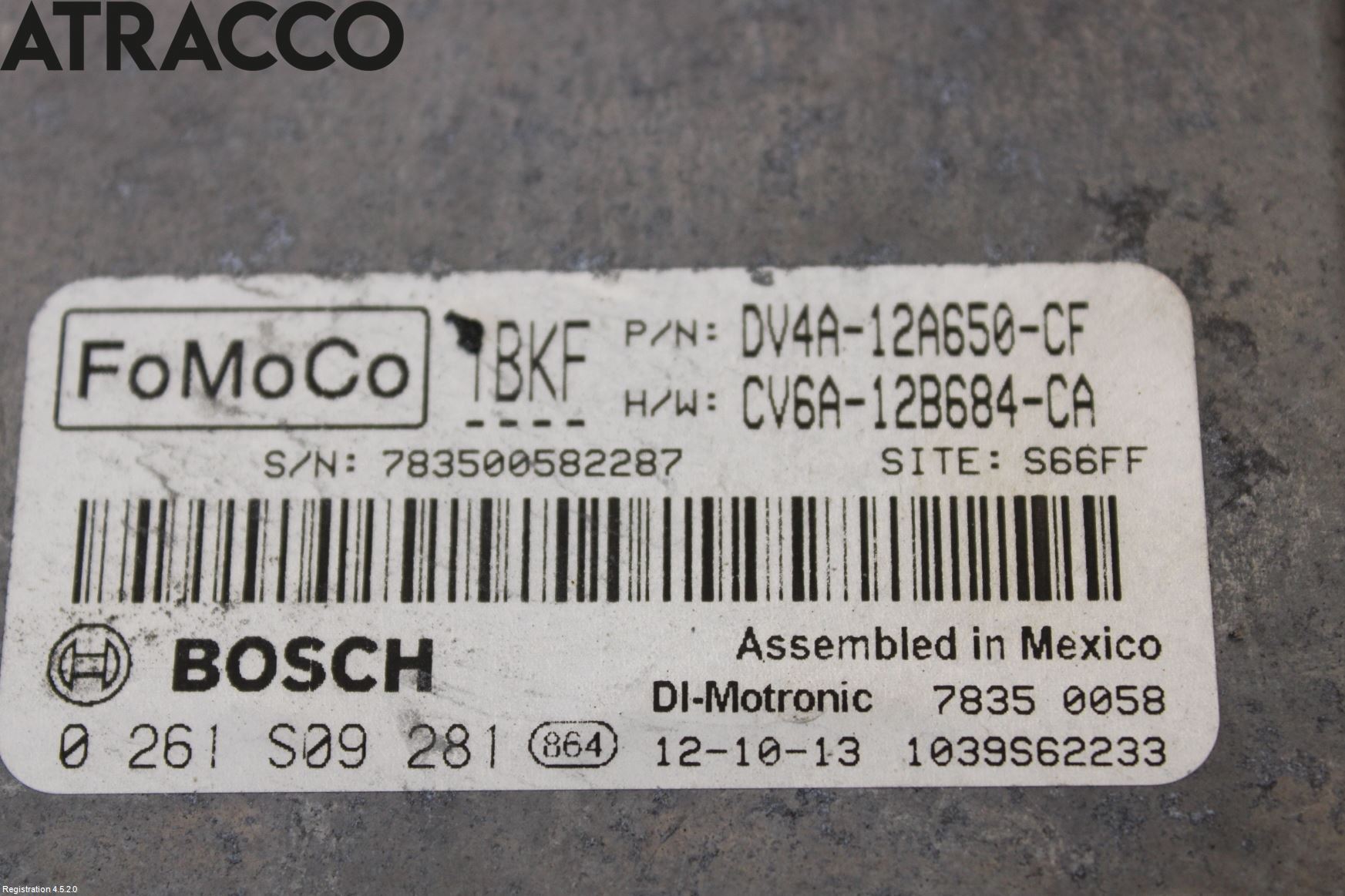 Ford KUGA 13-16 Styreenhet Innsprøytning