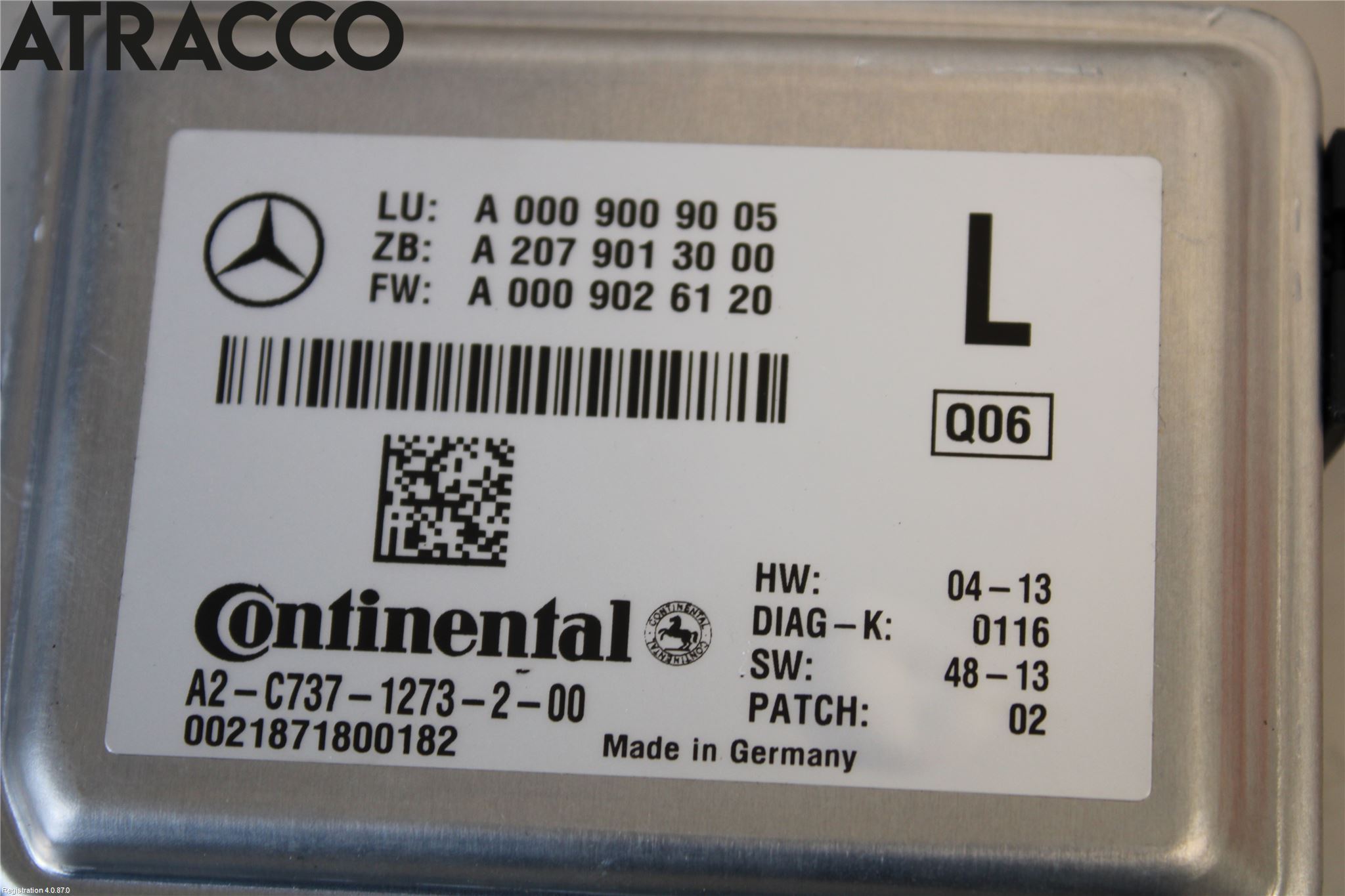 Mercedes-Benz MB VITO/V-KLASS (W640,W447,W448) 14- Parkeringshjelp Kamera