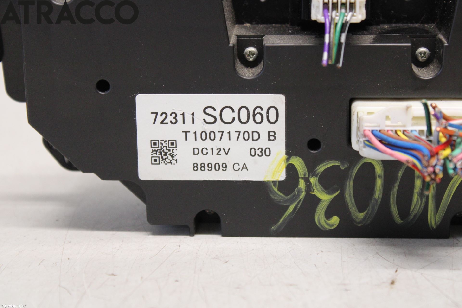 Subaru FORESTER SH  08-13 Varme Ac Betjening-Display