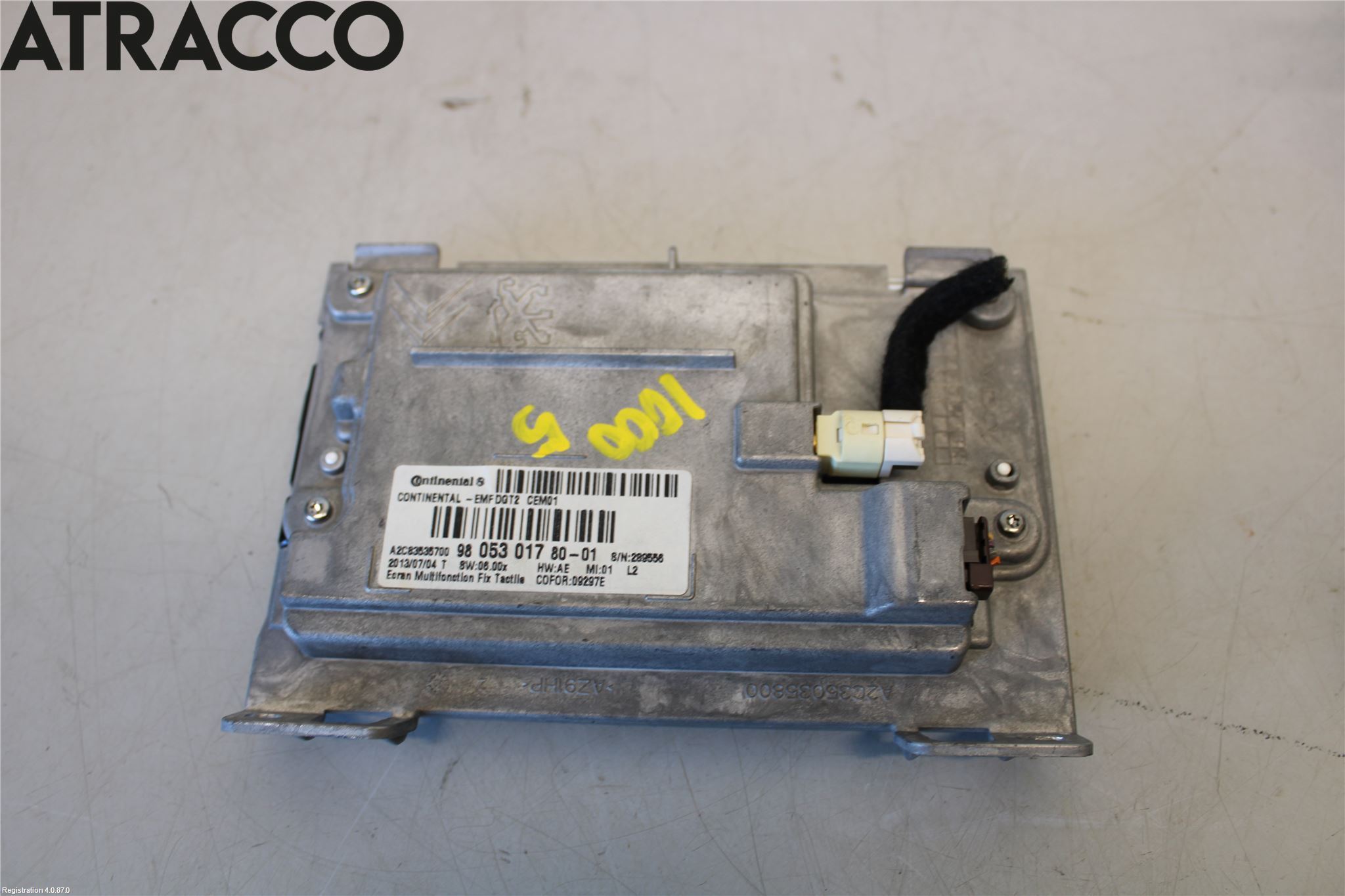 Peugeot 2008 13-20 Multifunktionsdisplay