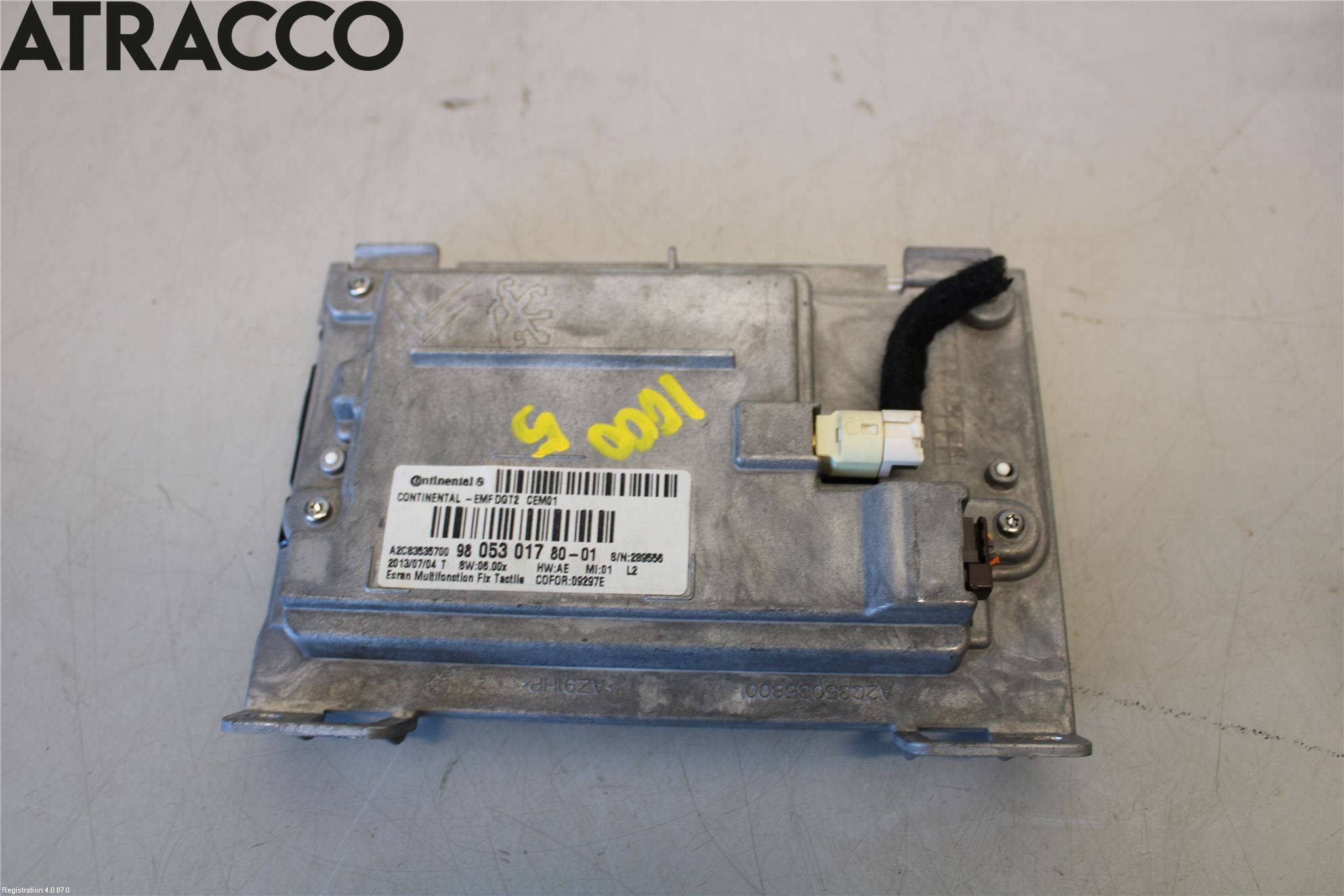 Peugeot 2008 13-20 Multifunktionsdisplay