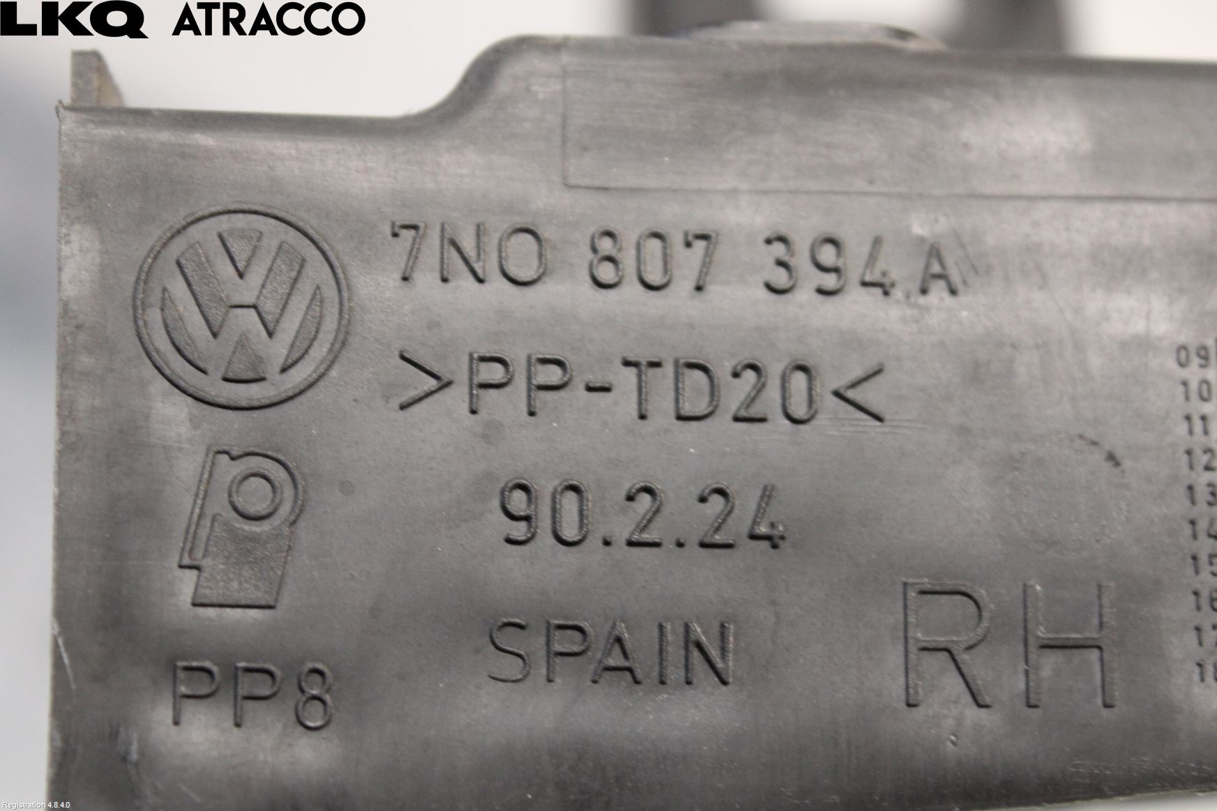 Volkswagen VW SHARAN 11- Støtfangerfeste Bak Høyre