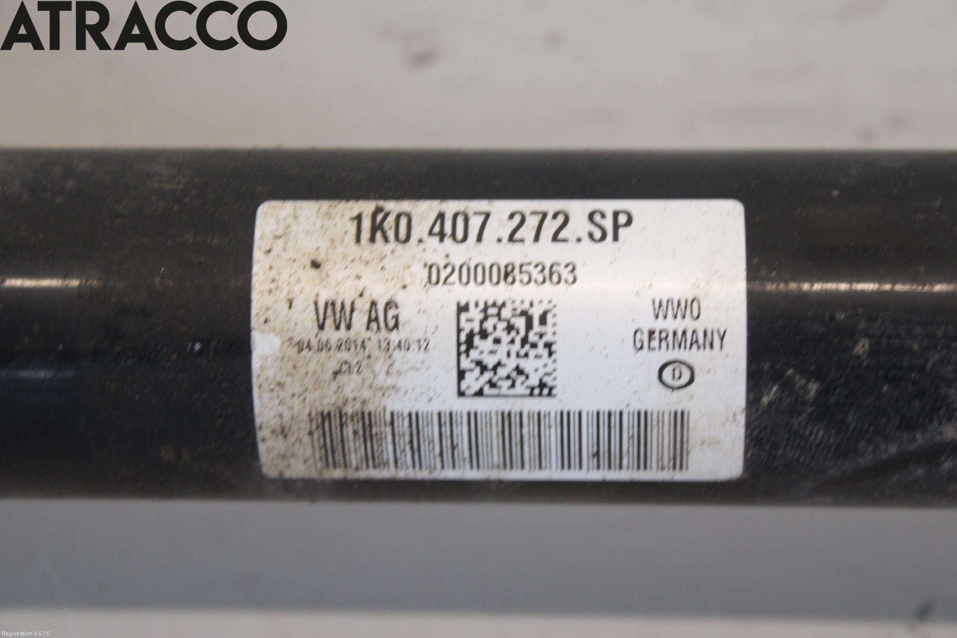 Skoda OCTAVIA (5E) 13-20 Drivaksel Foran Kompl Høyre