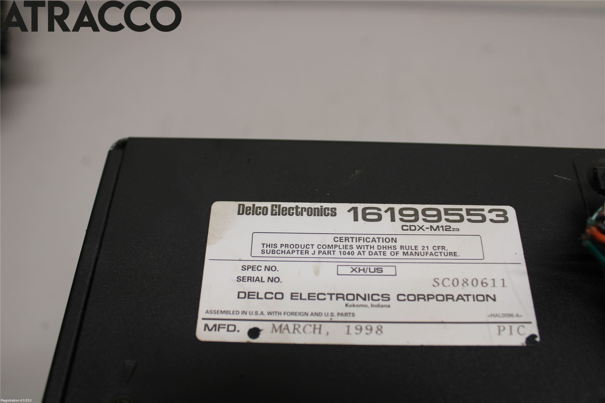 Chevrolet CAMARO Stereo Cd Veksler