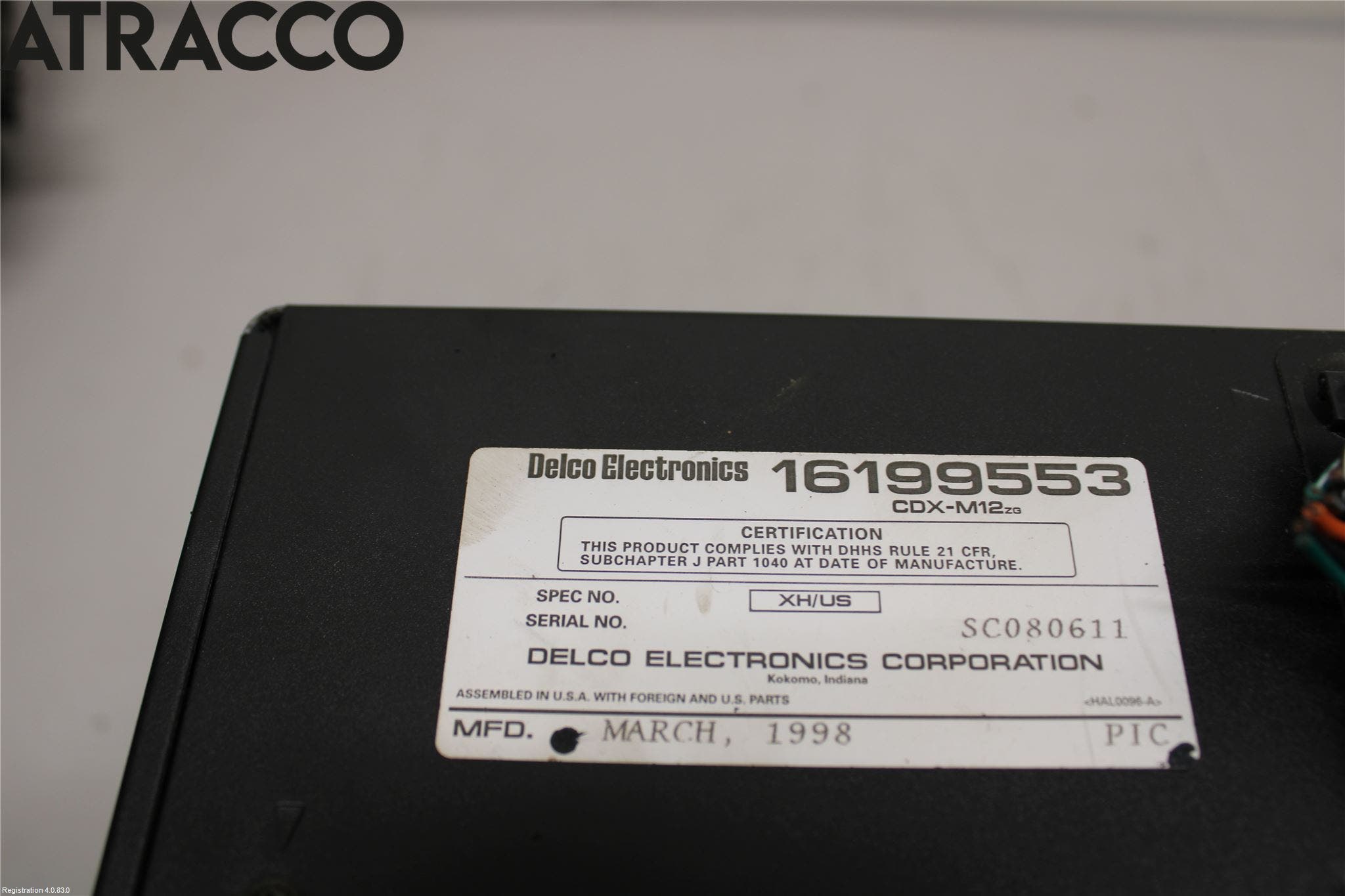 Chevrolet CAMARO Stereo Cd Veksler