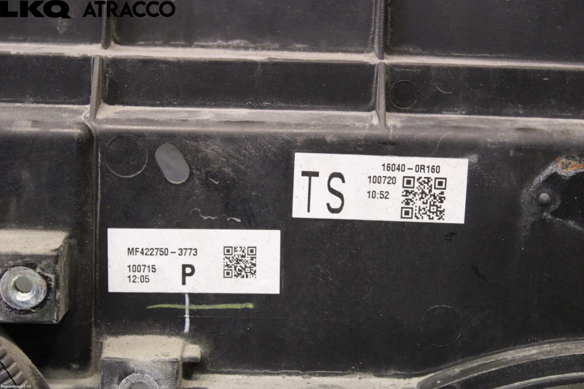 Toyota AVENSIS 09-15 Kjølevifte Elektrisk