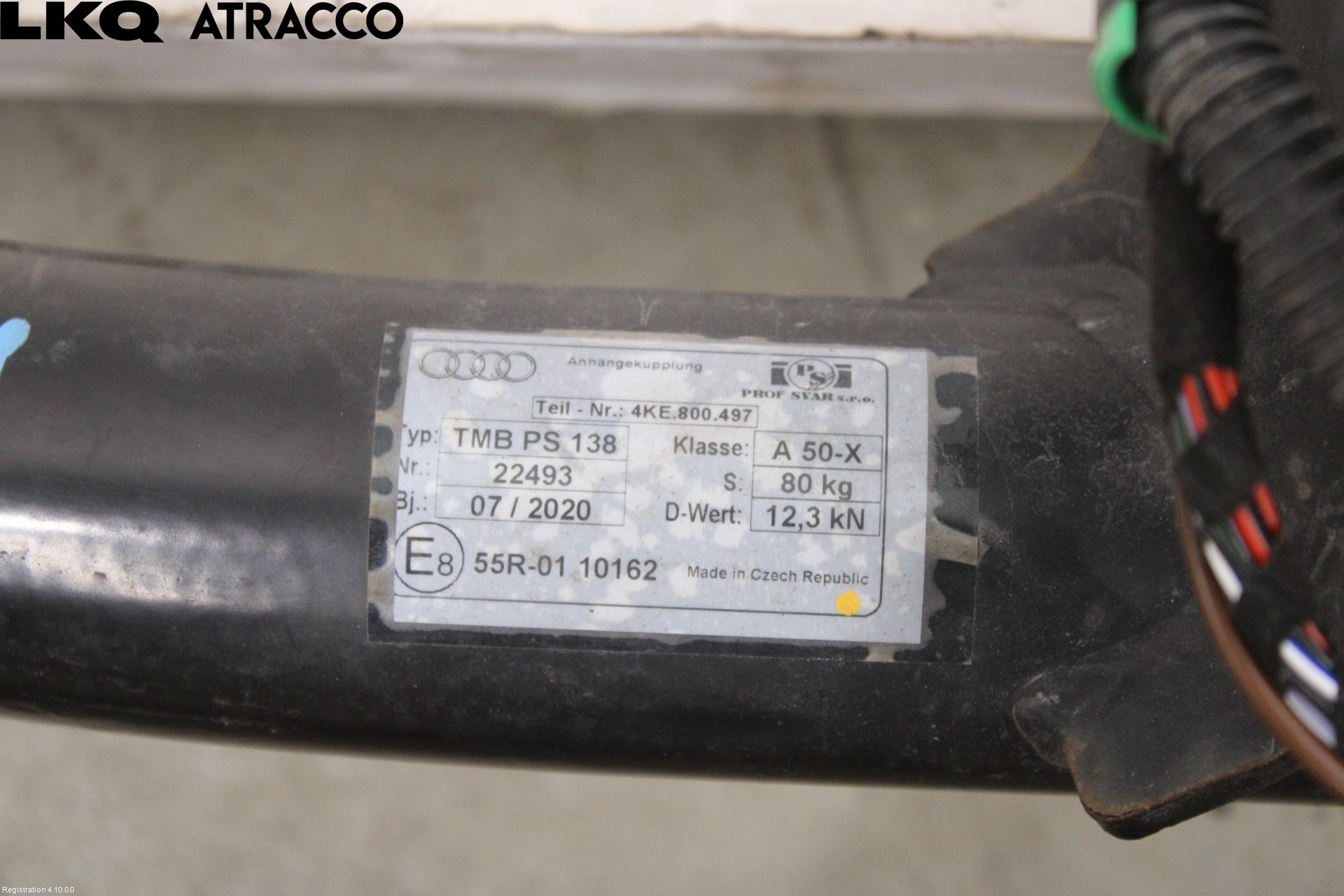 Audi E-TRON, S GE 19- Tilhengerfeste