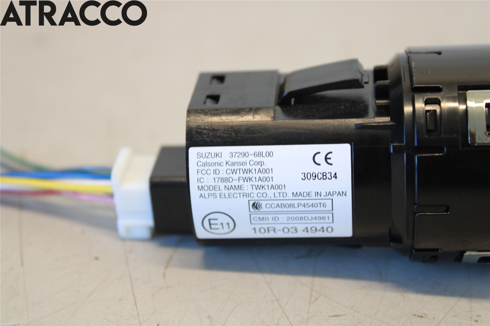 Suzuki SX4 S-CROSS 14-21 Startknapp Personbil