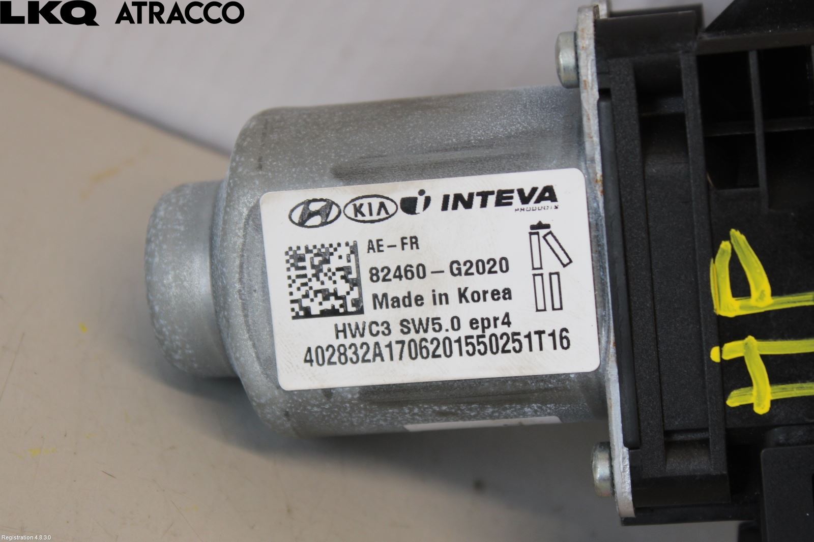 Hyundai IONIQ AE 17-22 Vindusheismotor