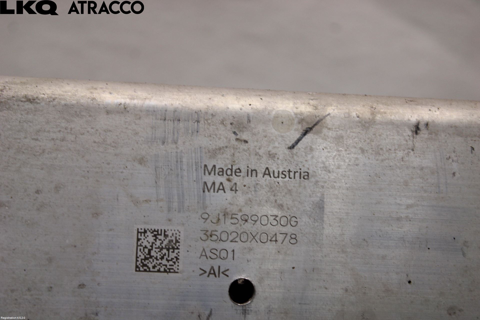 Porsche TAYCAN 20- Bakaksel Feste Travers-Ramme