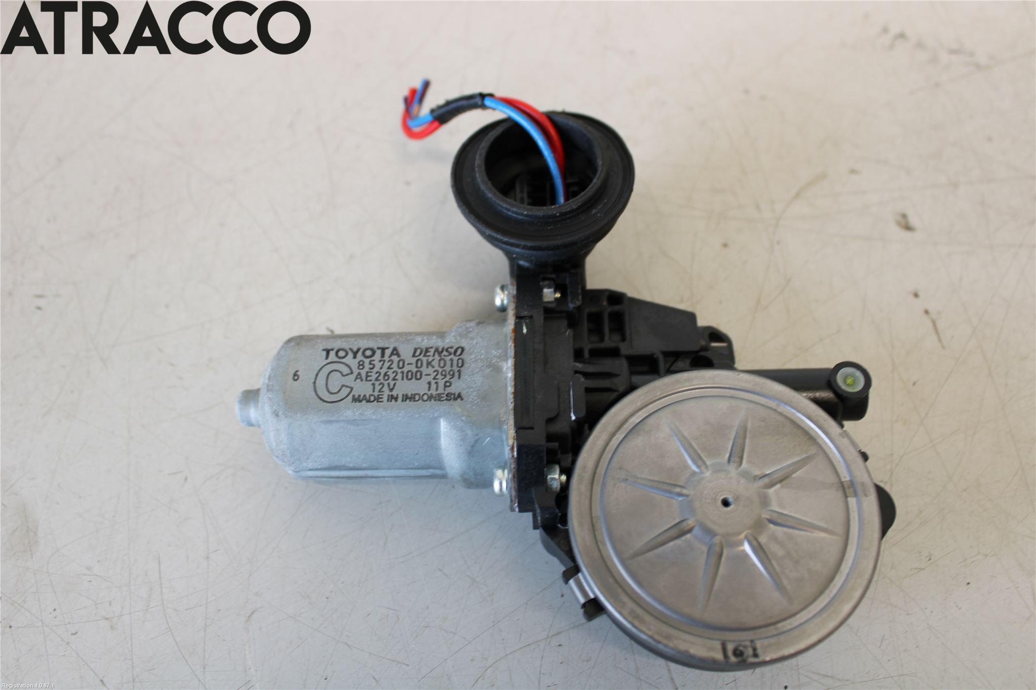 Toyota HILUX 05-16 Vindusheismotor