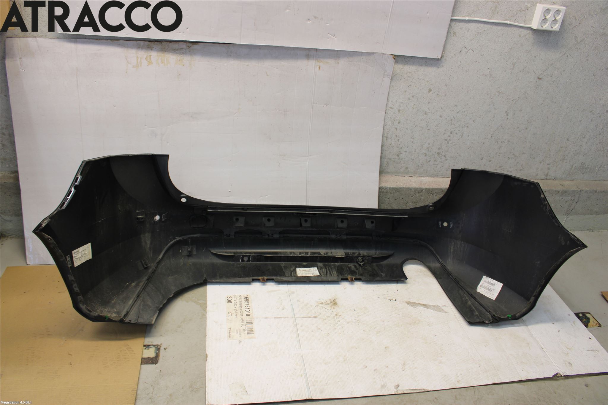 Volvo V60 11-13 Støtfanger Bak