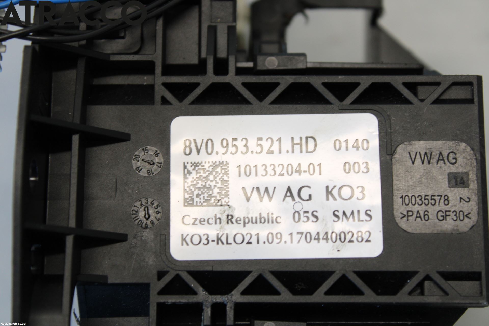 Audi Q2/SQ2 17- Bryter Ratt Kombi H Og V