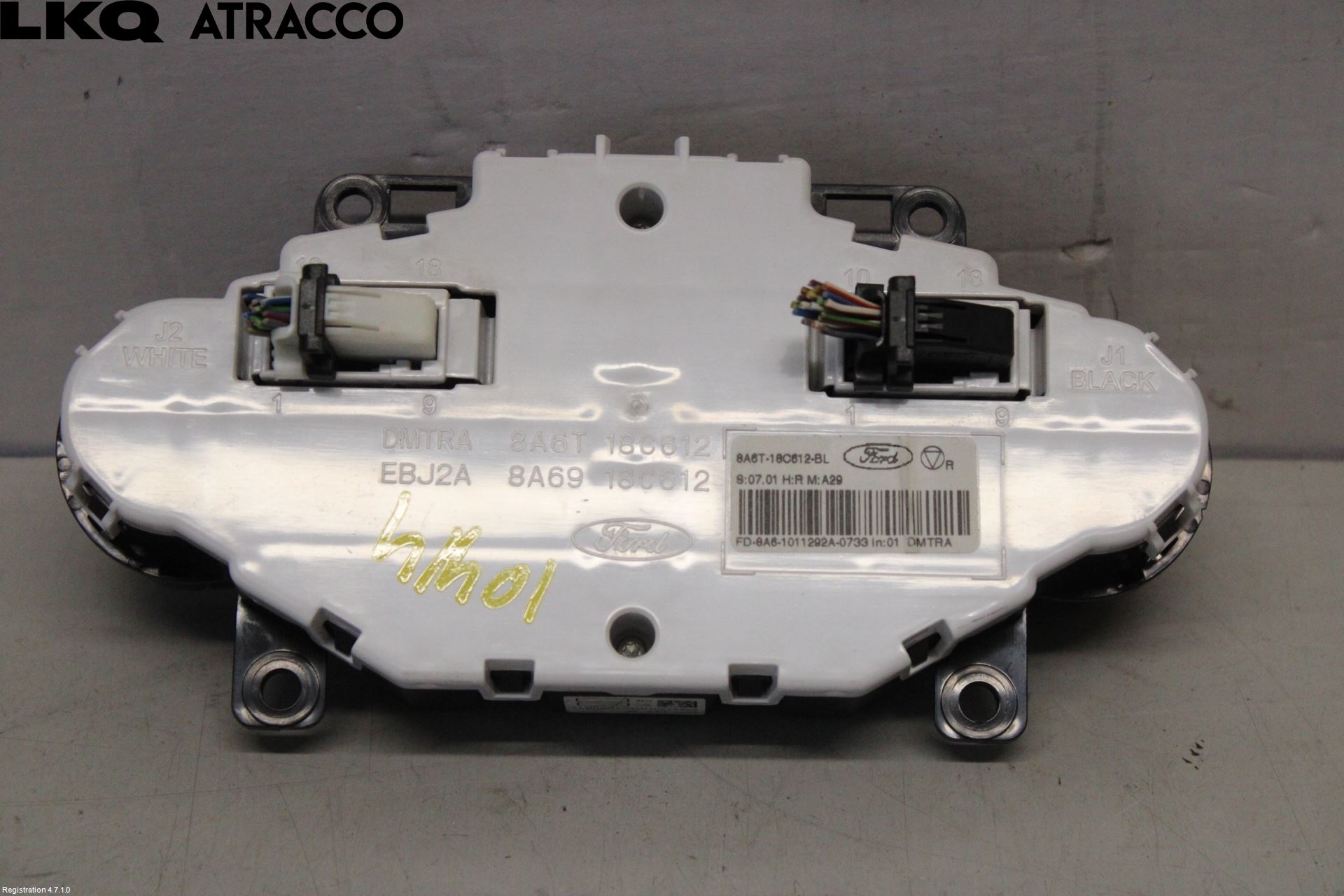 Ford FIESTA 09-12 Varme Ac Betjening-Display