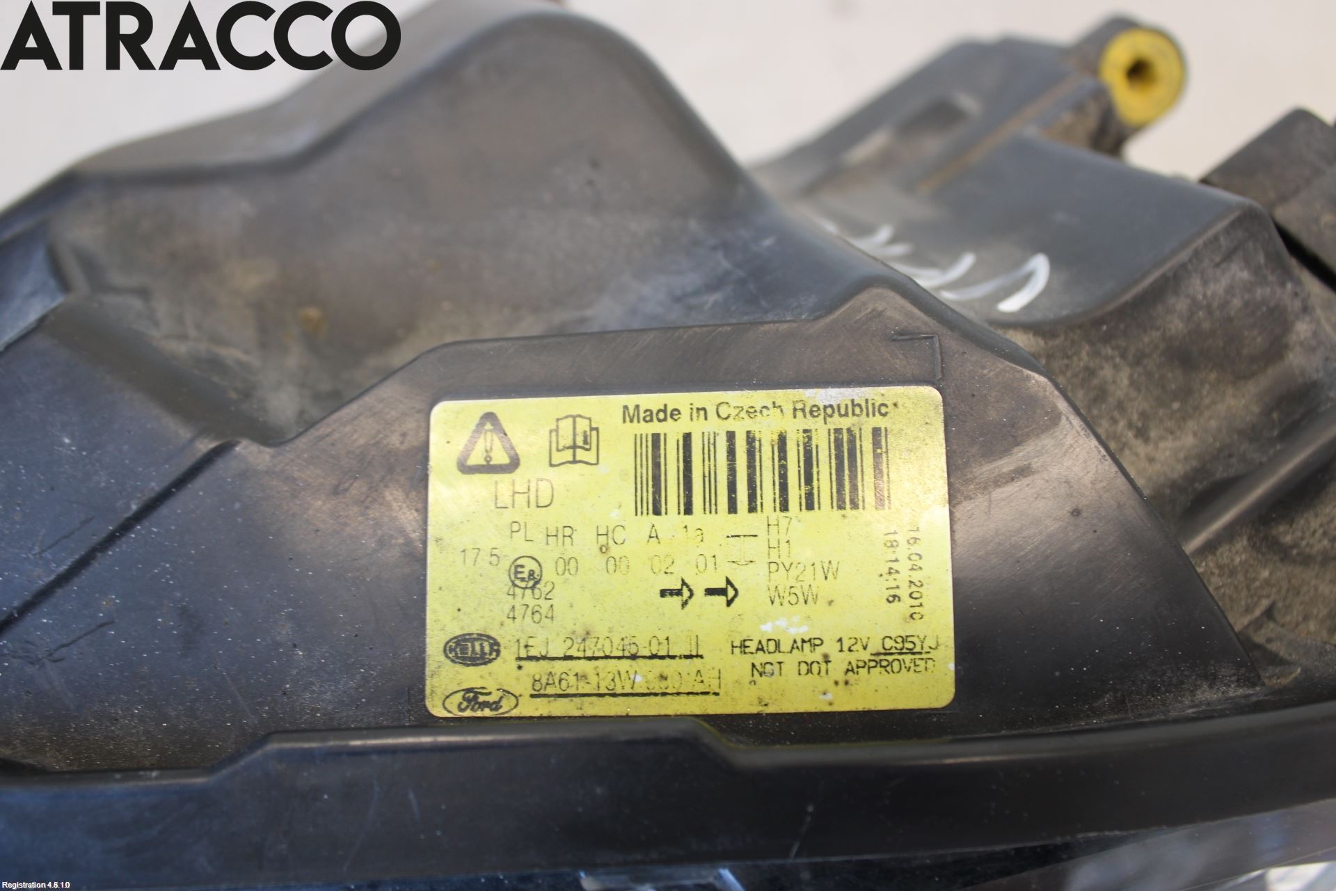 Ford FIESTA 09-12 Frontlykt Venstre