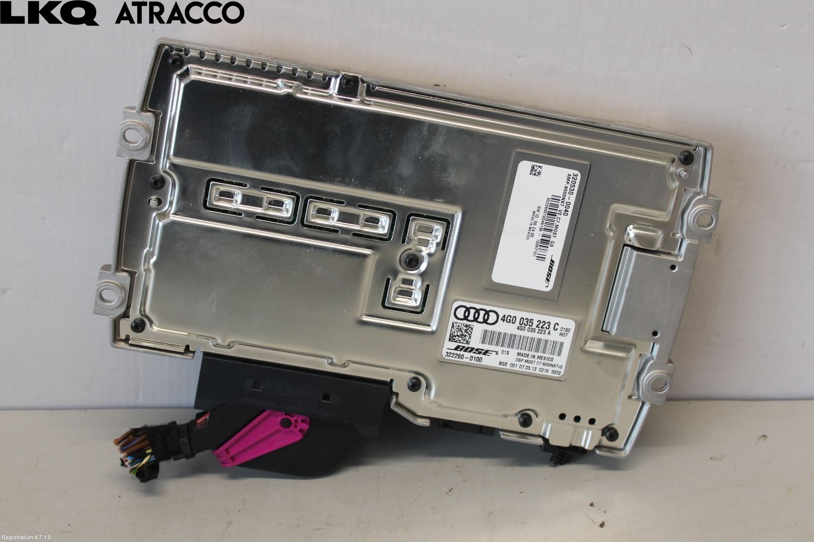 Audi A6 ALLROAD 12-18 Stereo Forsterker