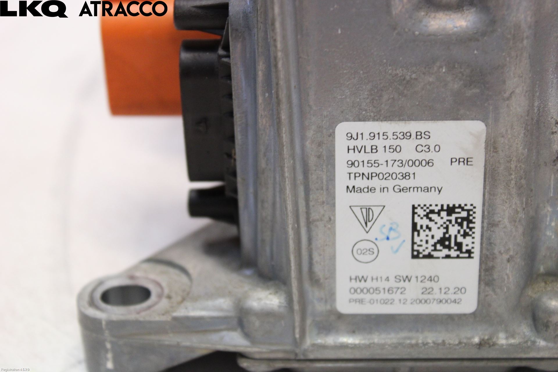 Porsche TAYCAN 20- Dc-Cd Omformer Hybrid