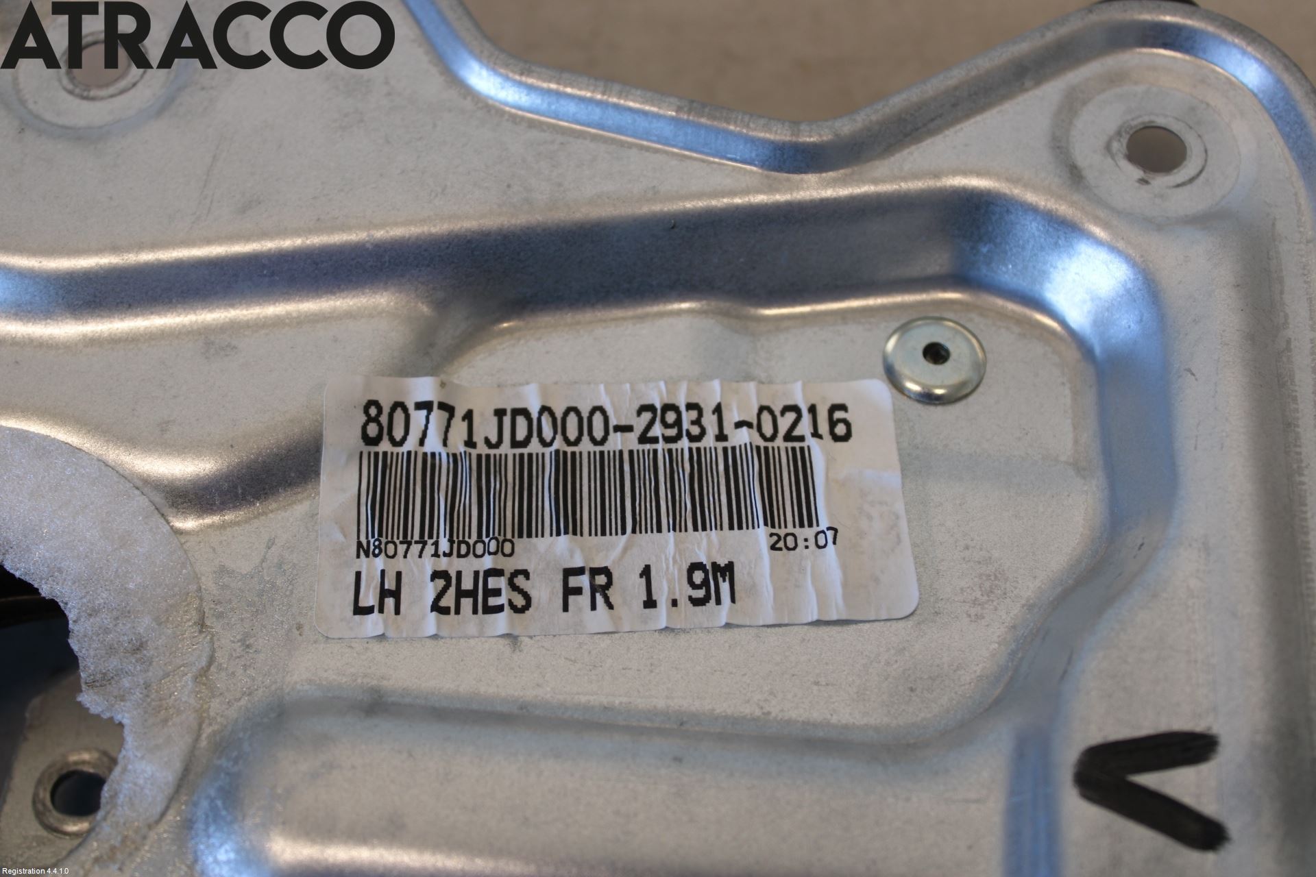 Nissan QASHQAI+2  10-14 Vindusheis El Komp