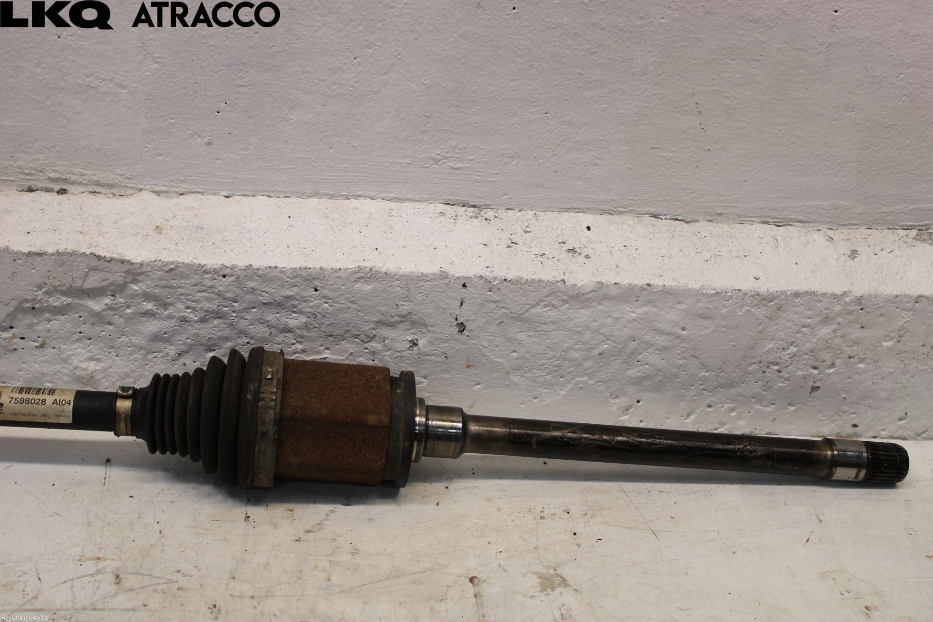 BMW X3 F25 10-17 Drivaksel Foran Kompl Høyre