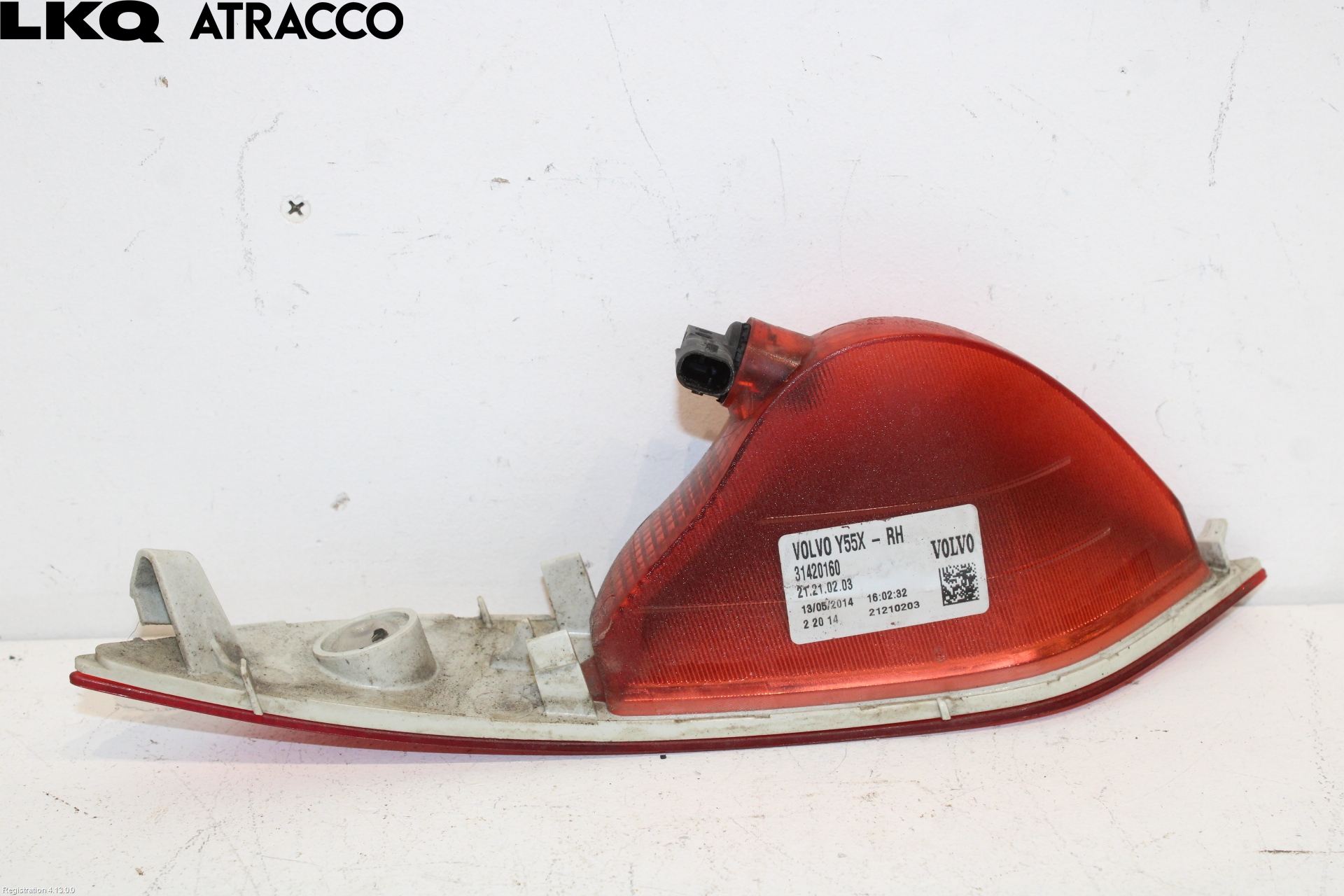 Volvo V40 12-19 Baklykt Ryggelys-Tåkelys