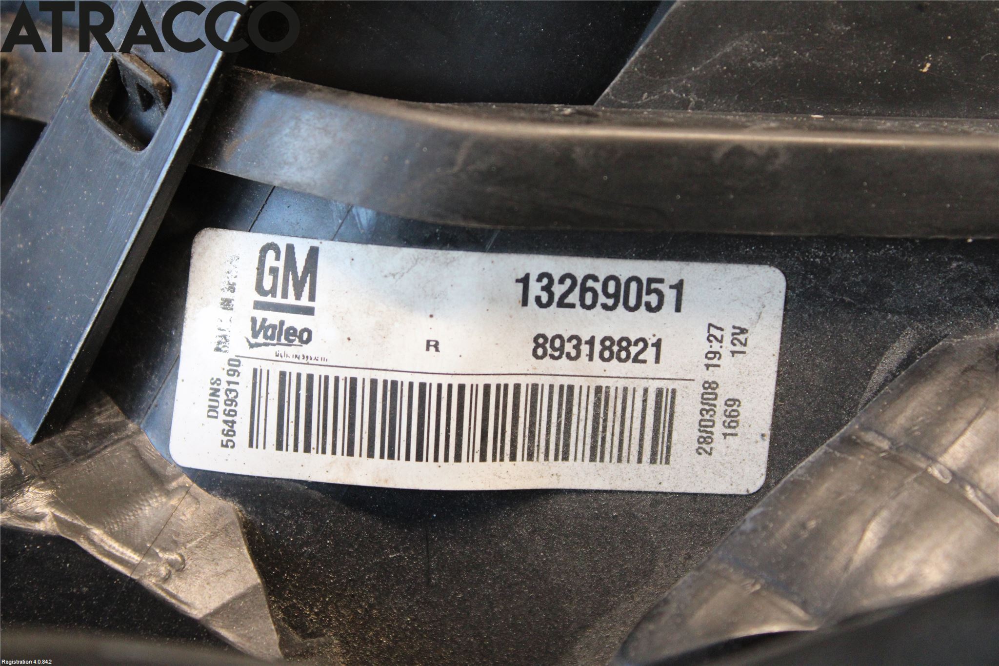 Opel CORSA D 07-14 Baklykt Høyre