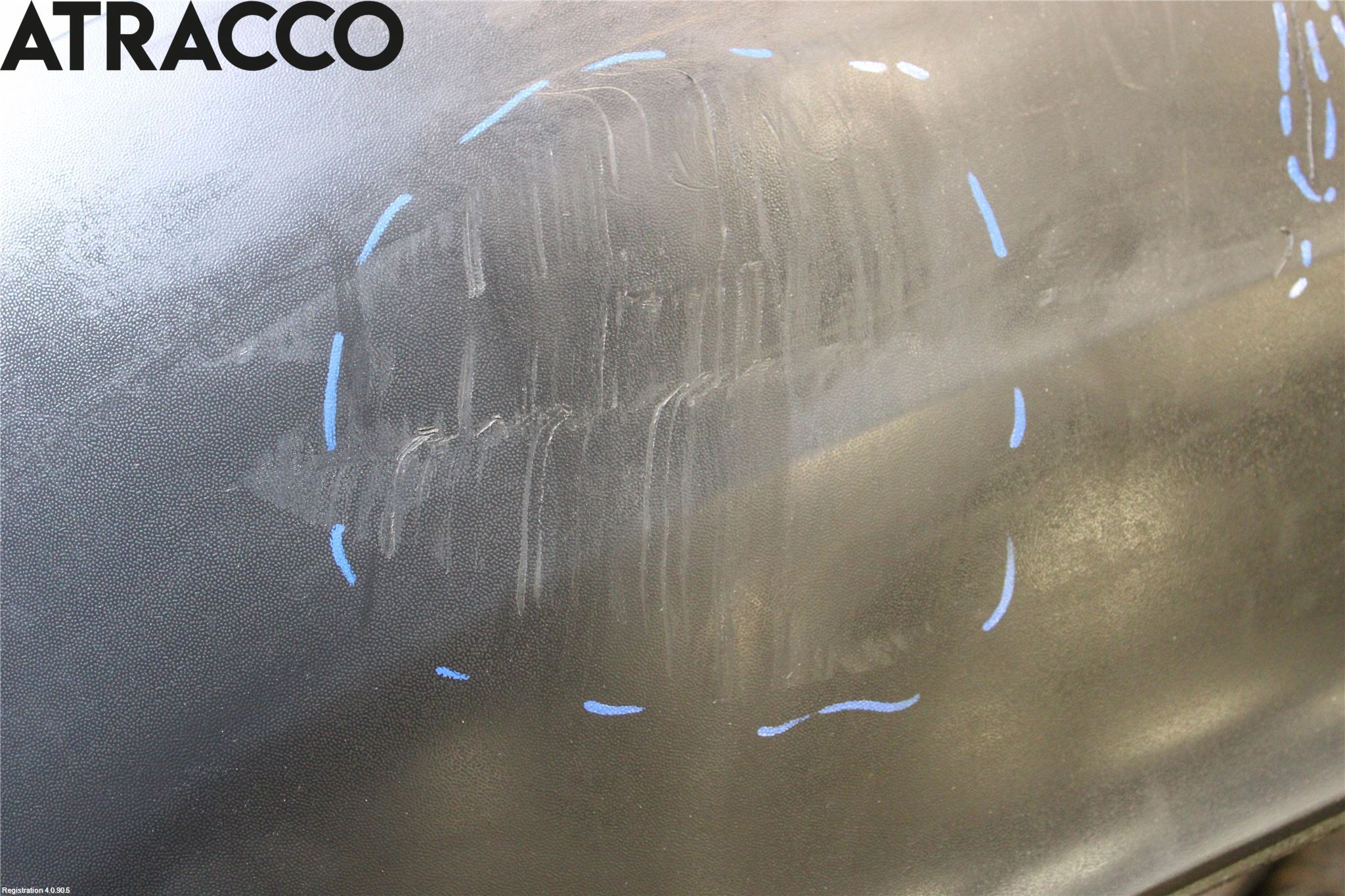 Volkswagen VW GOLF V 04-09 Støtfanger Bak