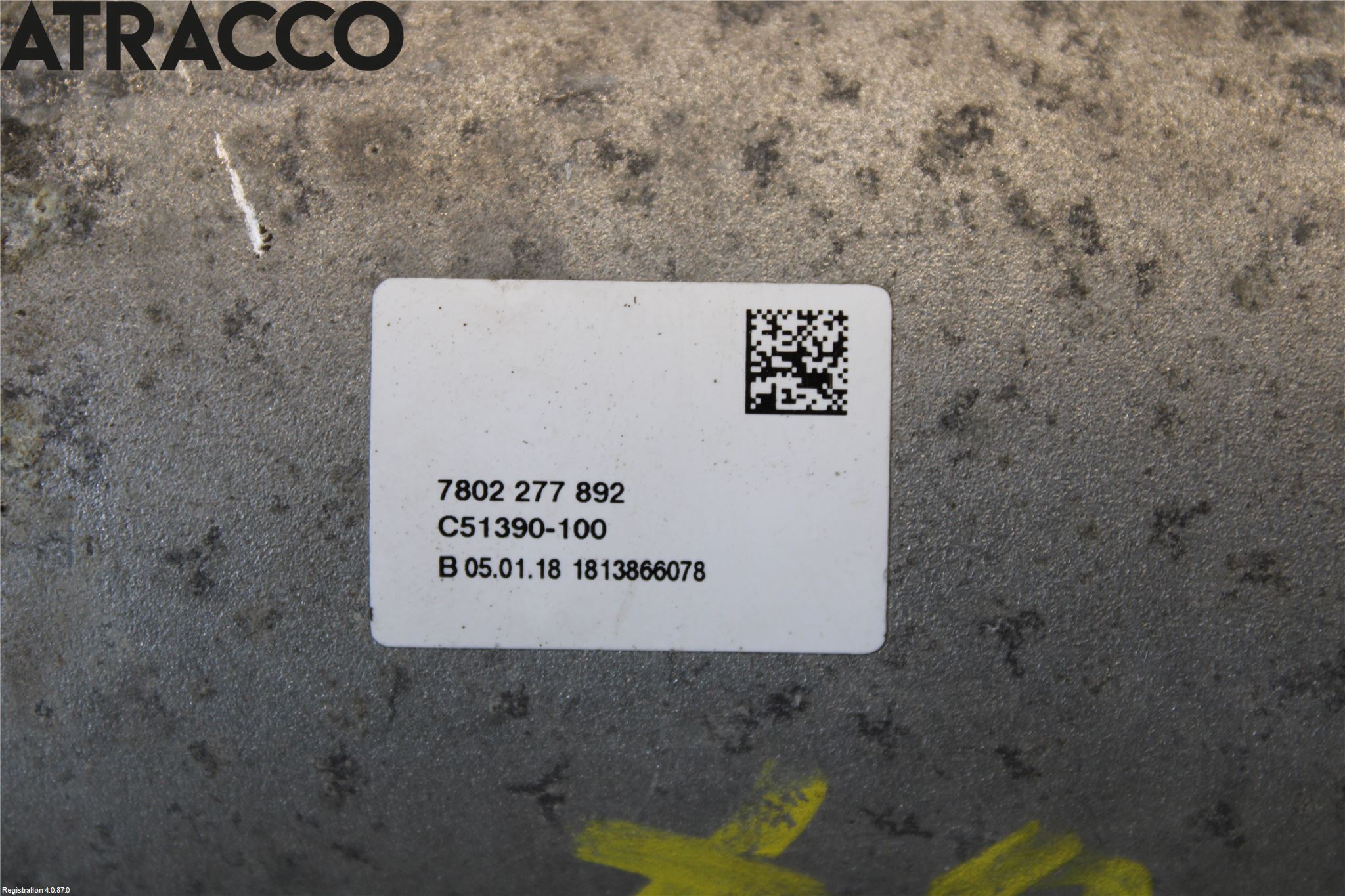 BMW 5 G30/G31/F90 17-23 Servo Snekke - Tannstang