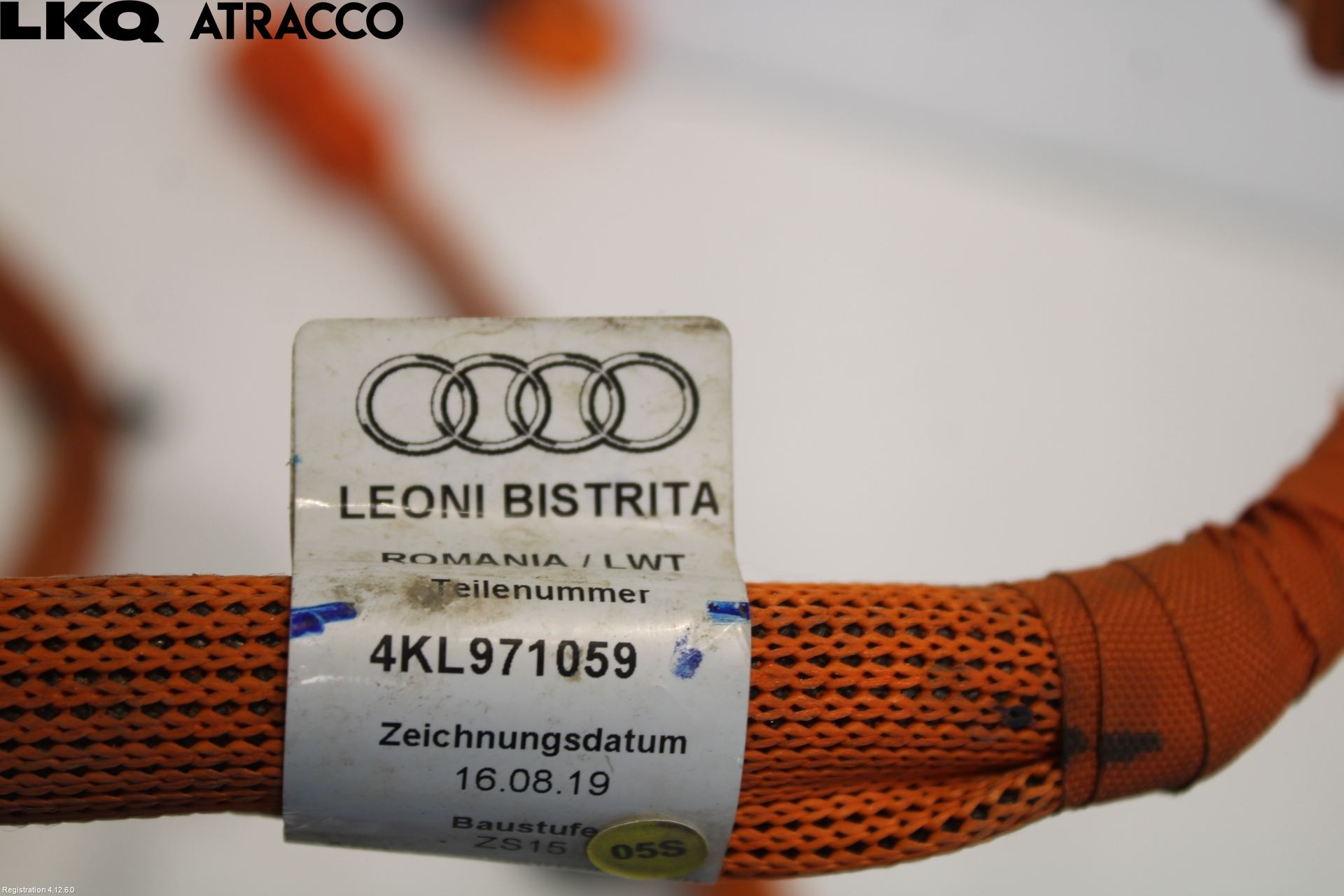 Audi E-TRON, S GE 19- Kabelhärva Högspänning