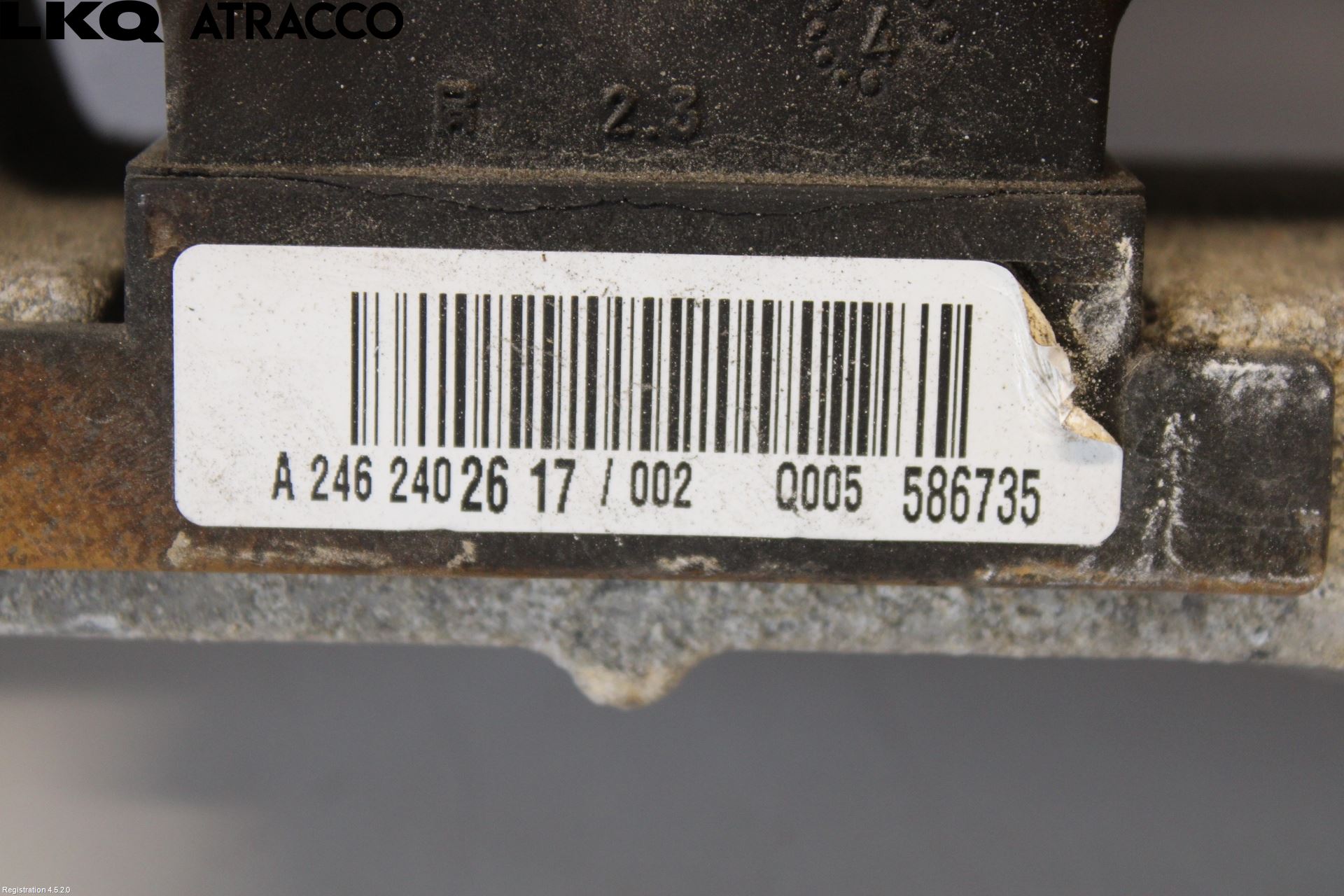Mercedes-Benz MB B-KLASS (W246/W242) 12-19 Motor Feste Stål-Alu