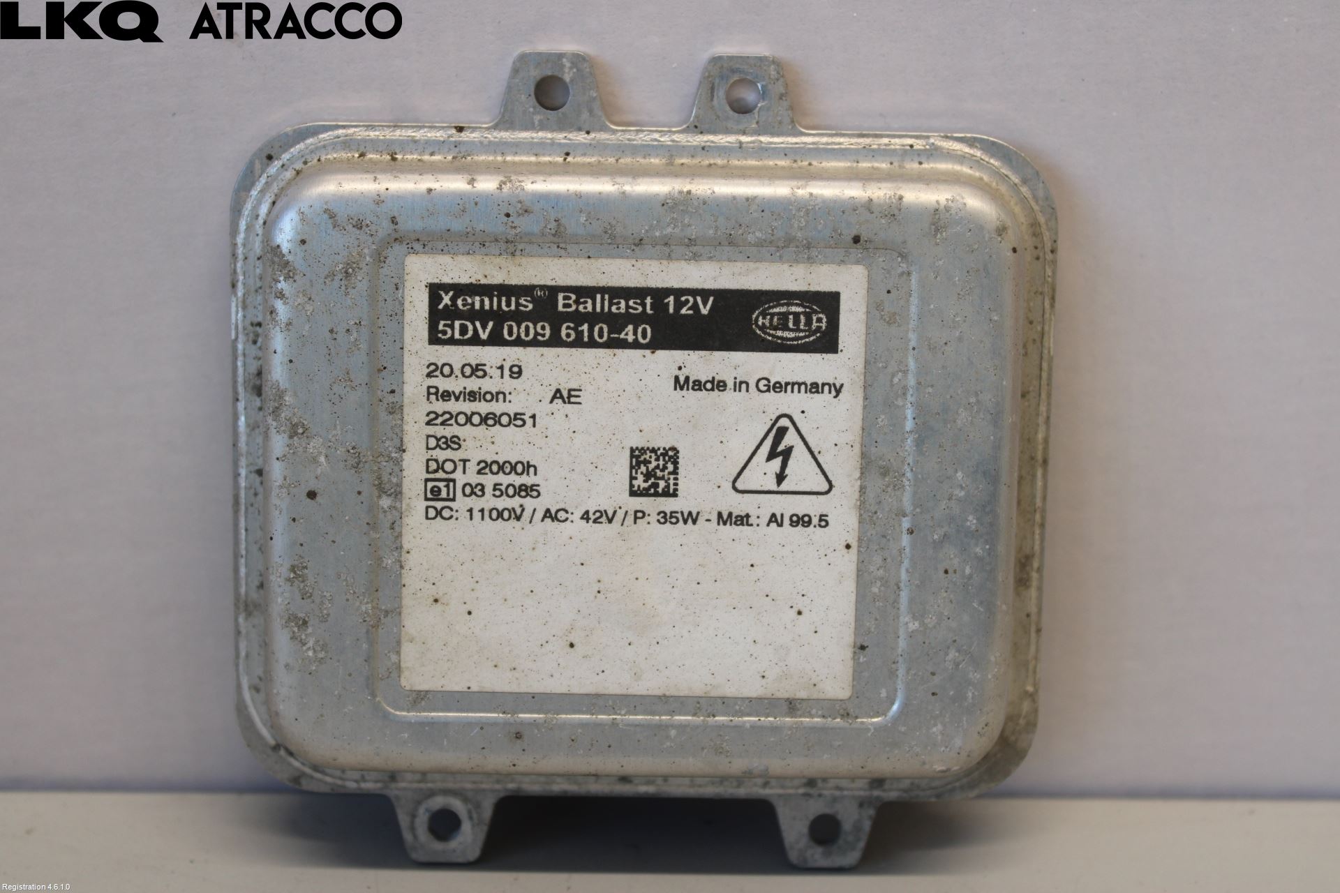 Mercedes-Benz MB SPRINTER (W906) 06-18 Styreenhet Xenon