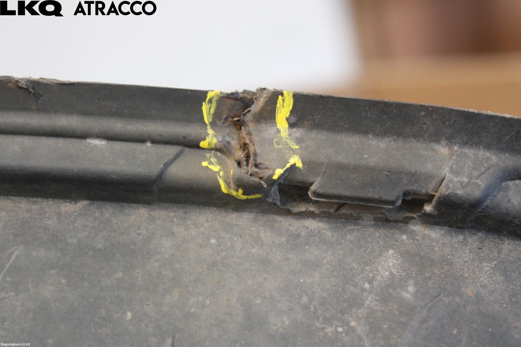 Volkswagen VW SHARAN 11- Spoiler Foran