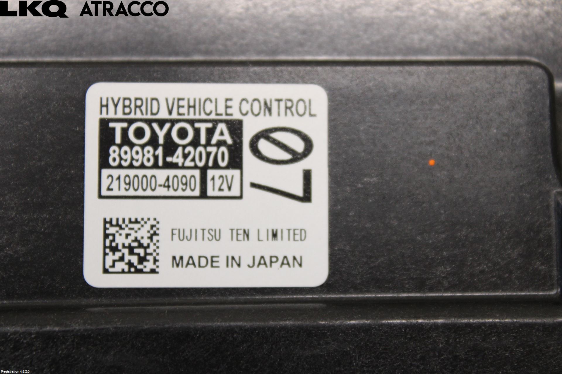 Toyota RAV4 13-18 Styreenhet Øvrig