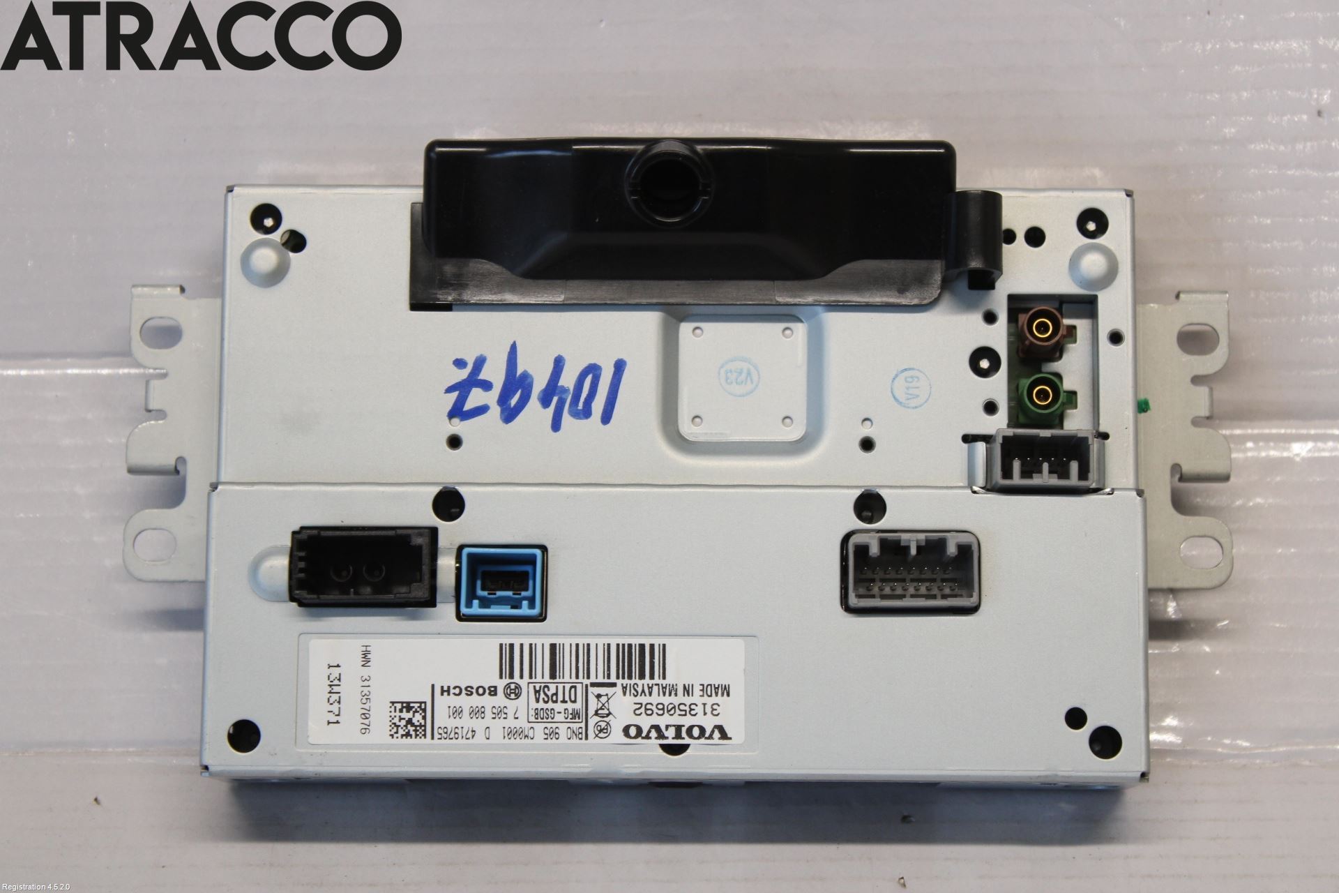 Volvo V70 14-16 Multifunktionsdisplay
