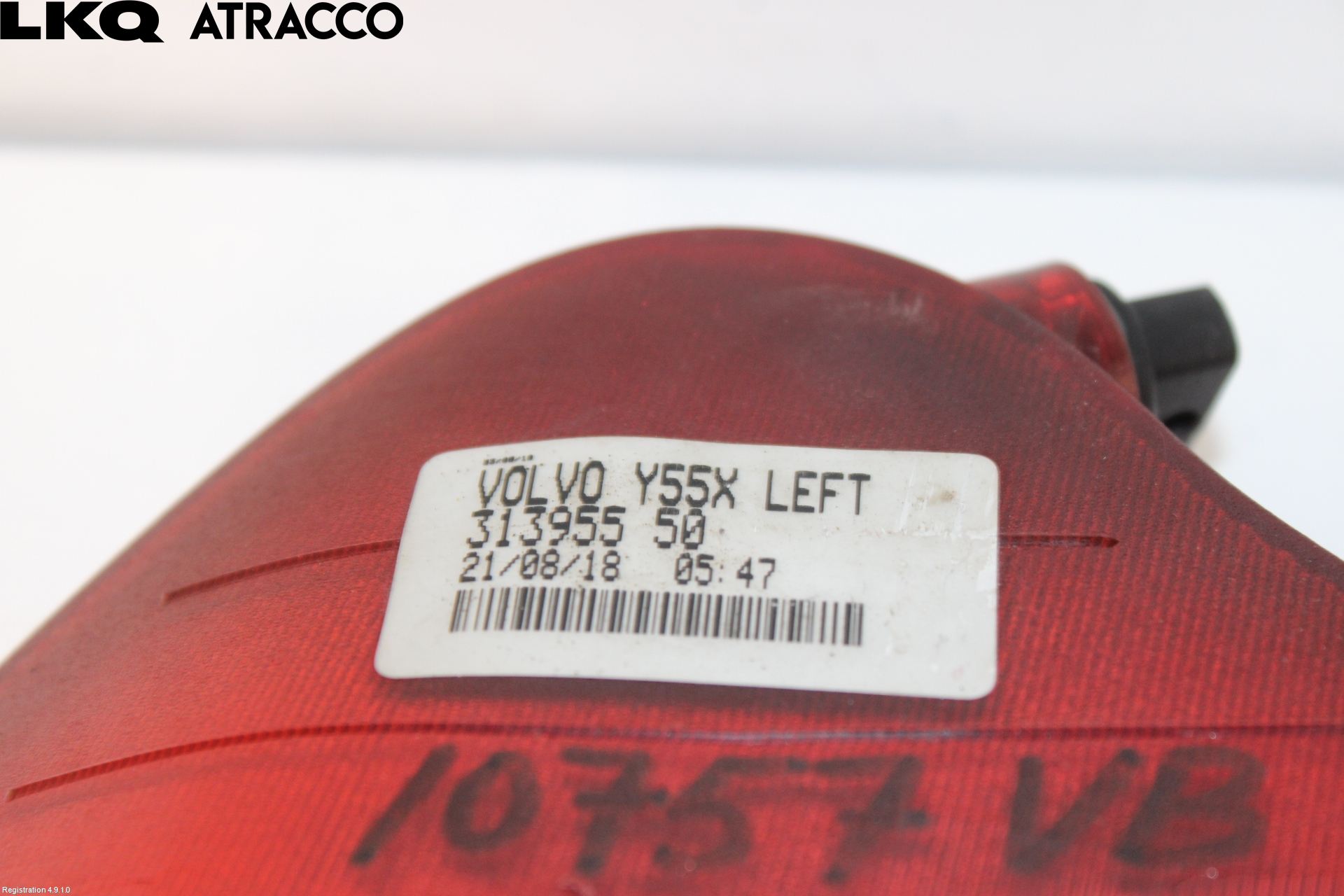 Volvo V40 CROSS COUNTRY 13-19 Baklykt Ryggelys-Tåkelys