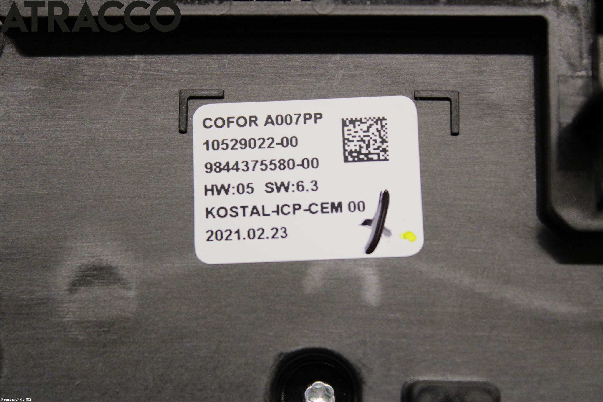 Citroen C4/E-C4 C4X/E-C4X III 21- Varme Ac Betjening-Display