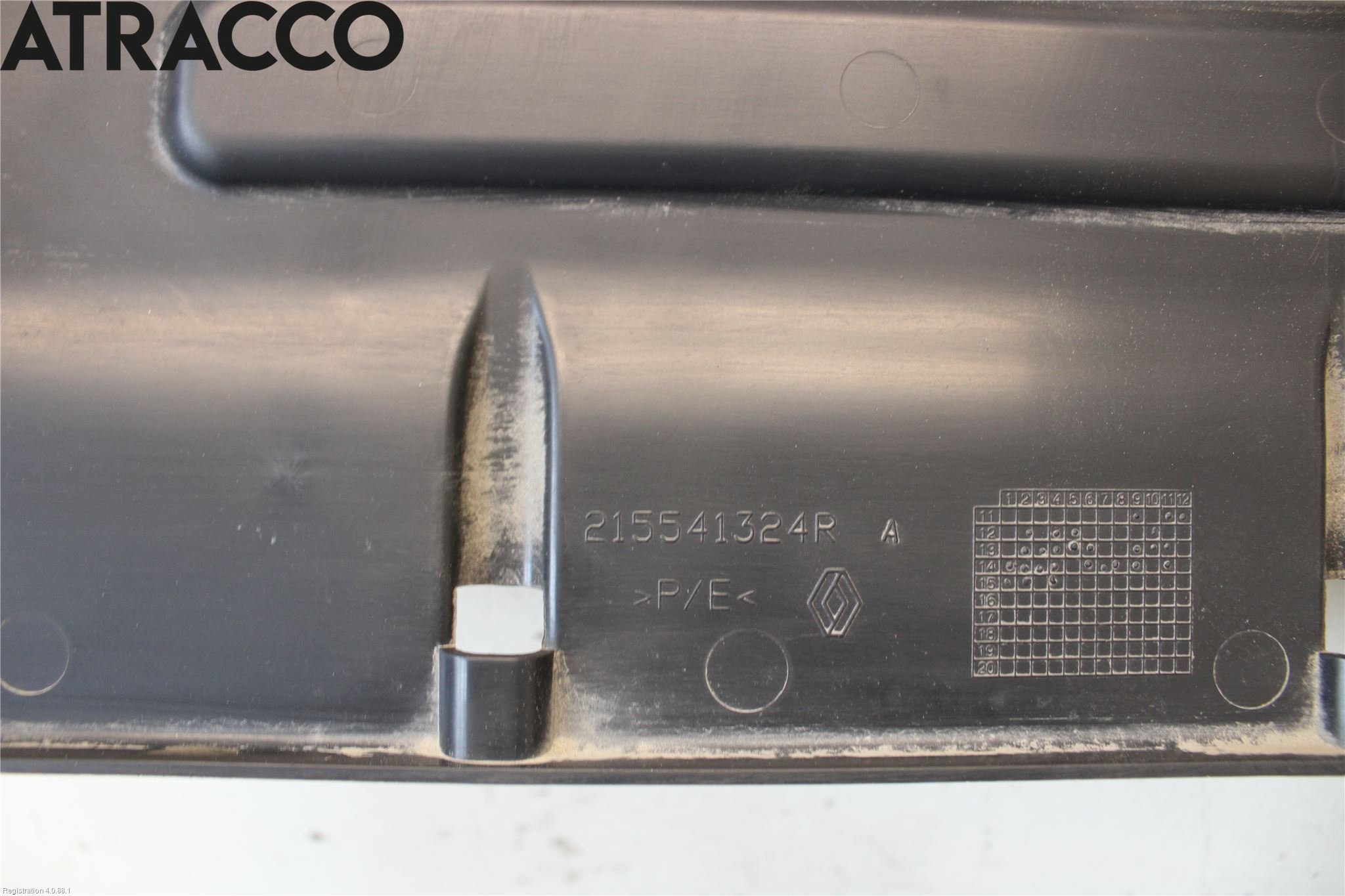 Renault ZOE/E-TECH 13- Luftstyring Front