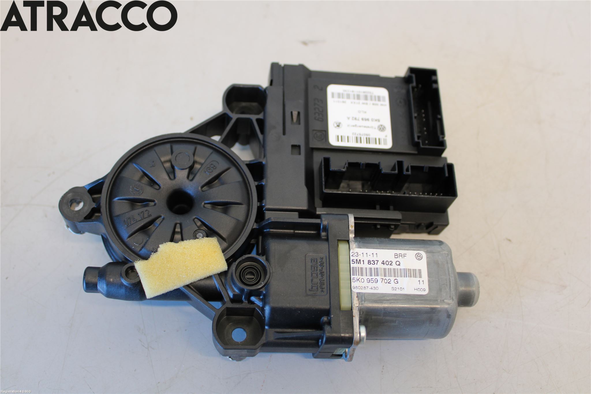 Volkswagen VW GOLF PLUS/CROSS GOLF 04-14 Vindusheismotor