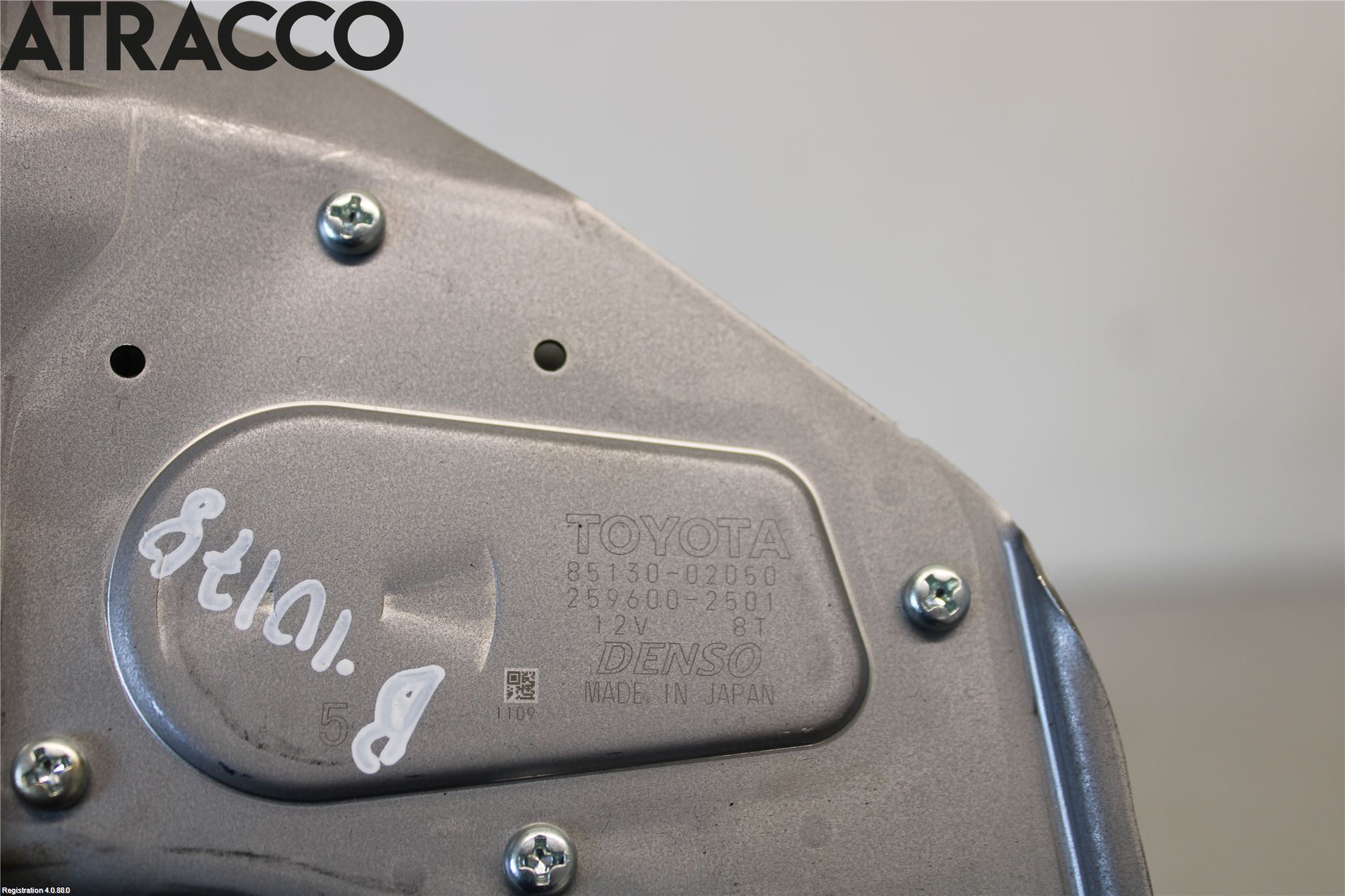 Toyota AURIS 13-19 Viskermotor Bakluke