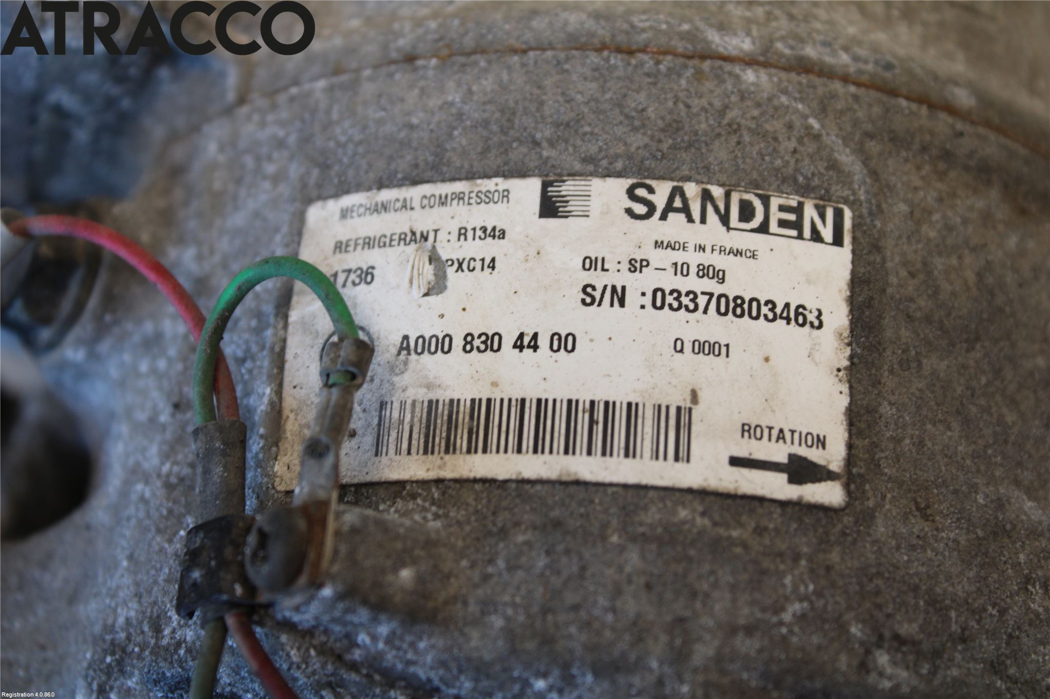 Mercedes-Benz MB C-KLASS (W205) 14-21 Varme Ac Kompressor