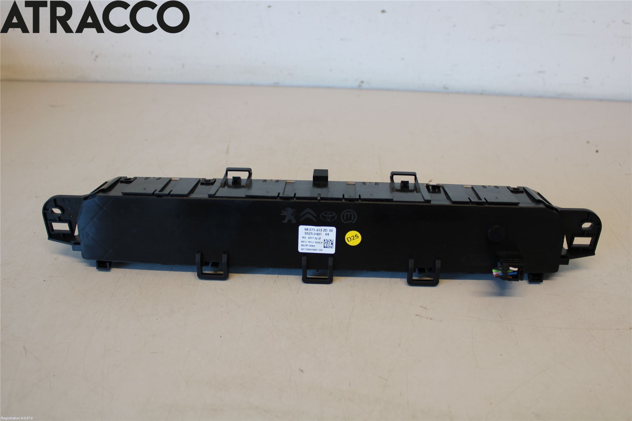 Peugeot EXPERT/E-EXPERT 17- Varme Ac Betjening-Display