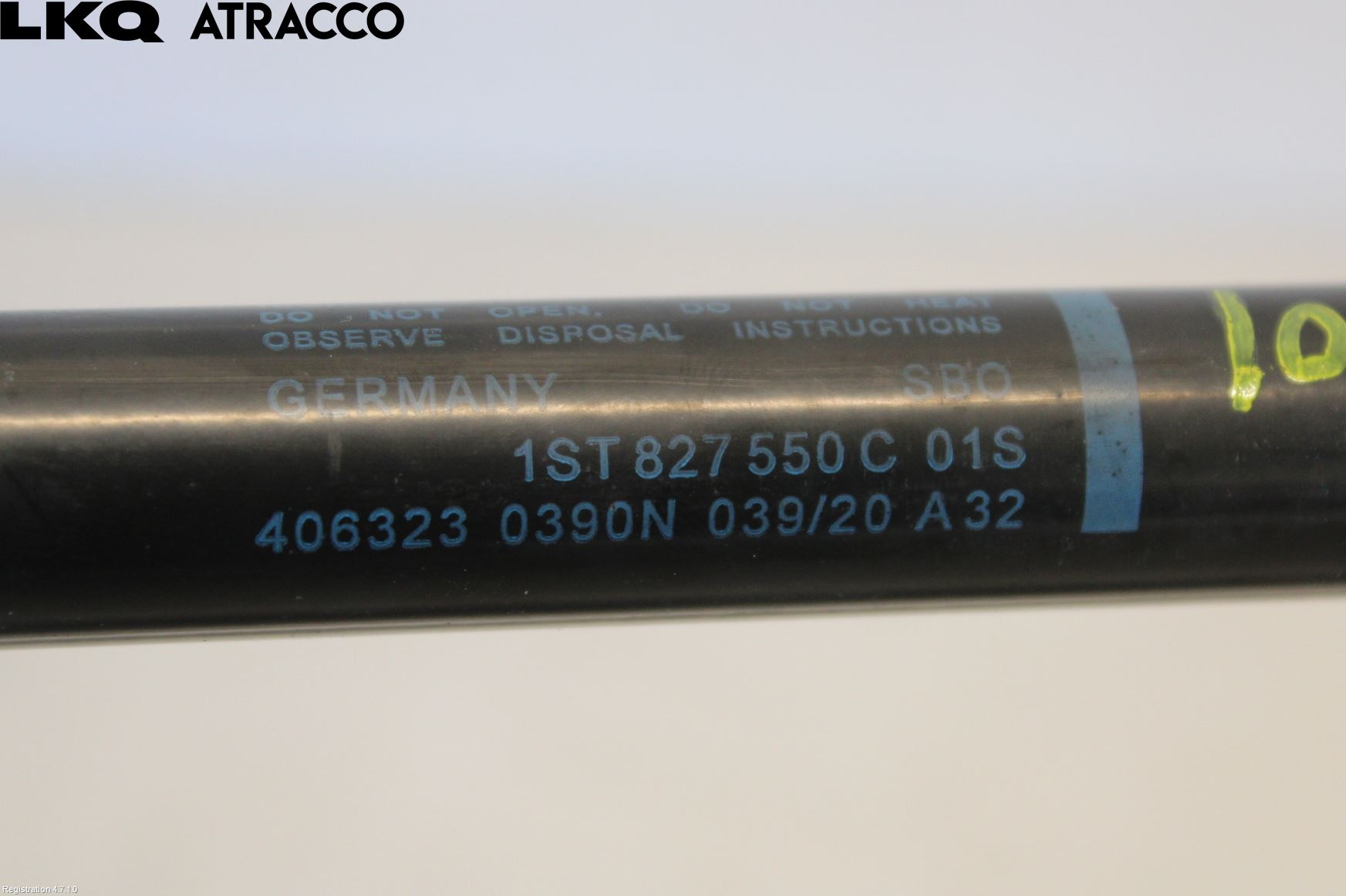 Seat LEON 20- Bakluke Demper-Gassfjær