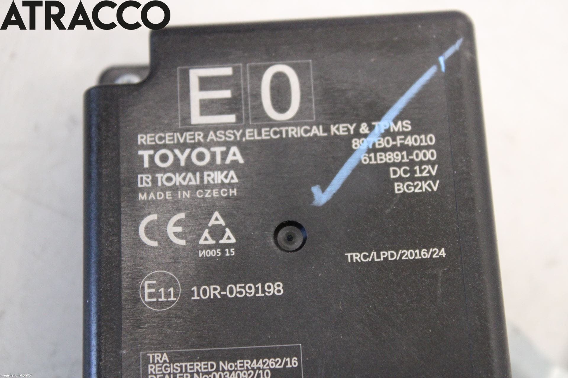 Toyota C-HR 16-23 Styreenhet Øvrig